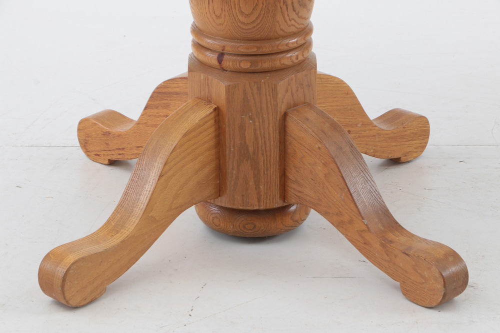 Oak Counter Height Dinette Set