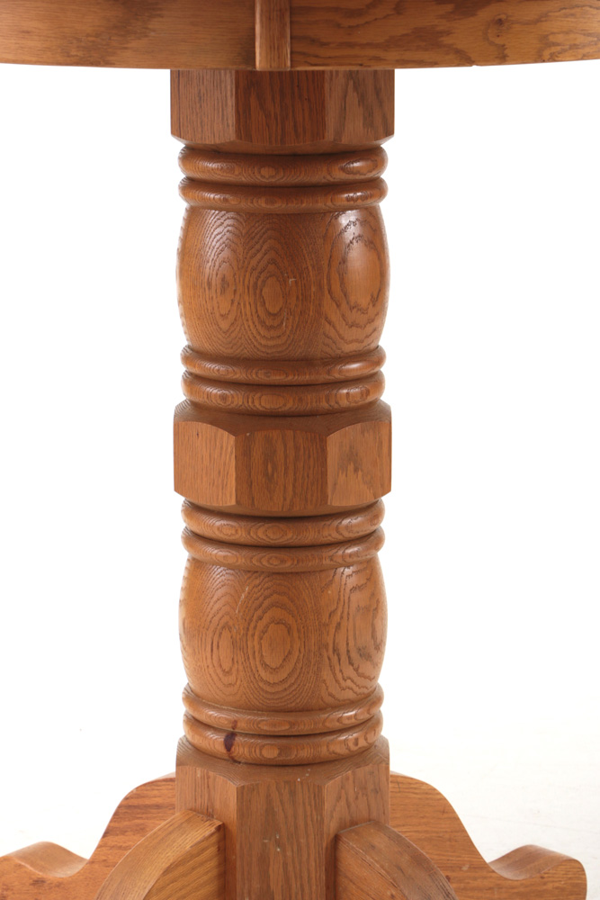 Oak Counter Height Dinette Set