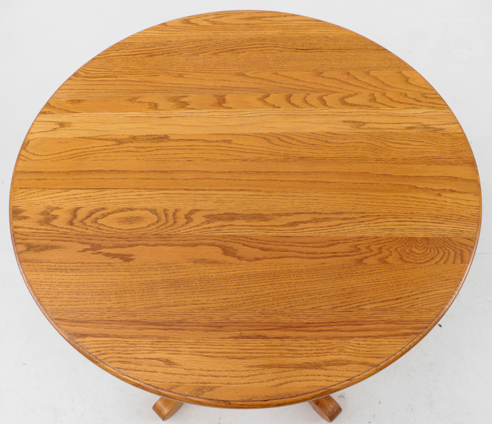 Oak Counter Height Dinette Set