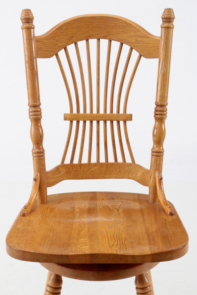 Oak Counter Height Dinette Set