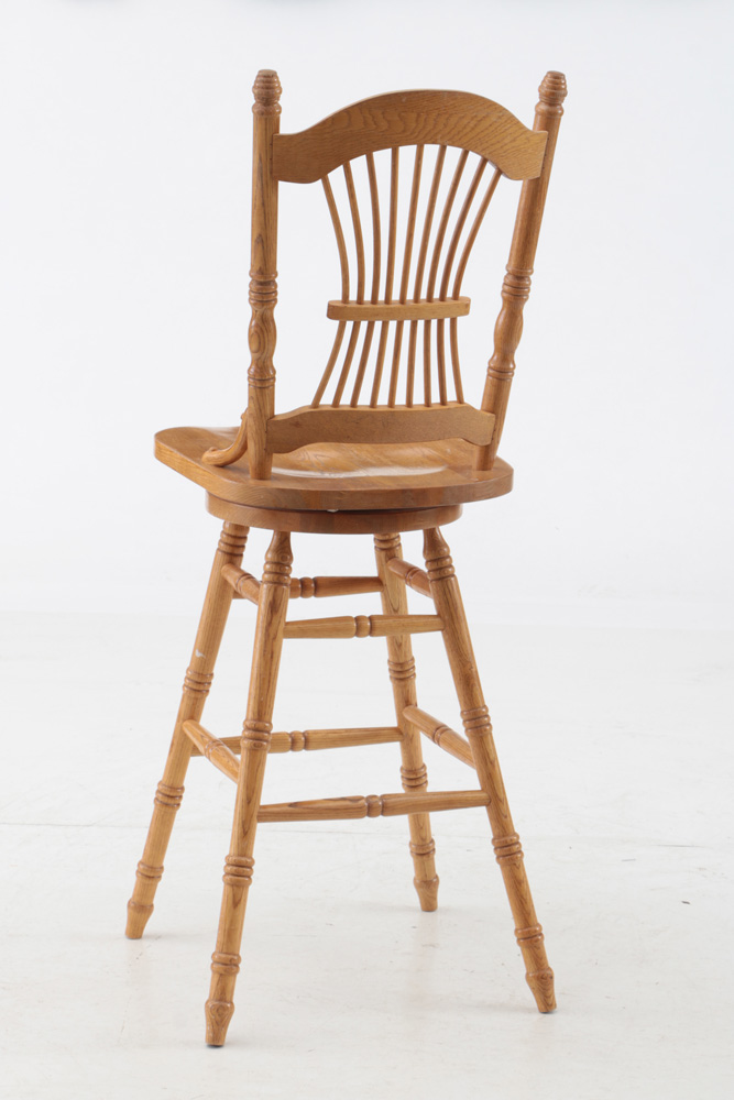 Oak Counter Height Dinette Set