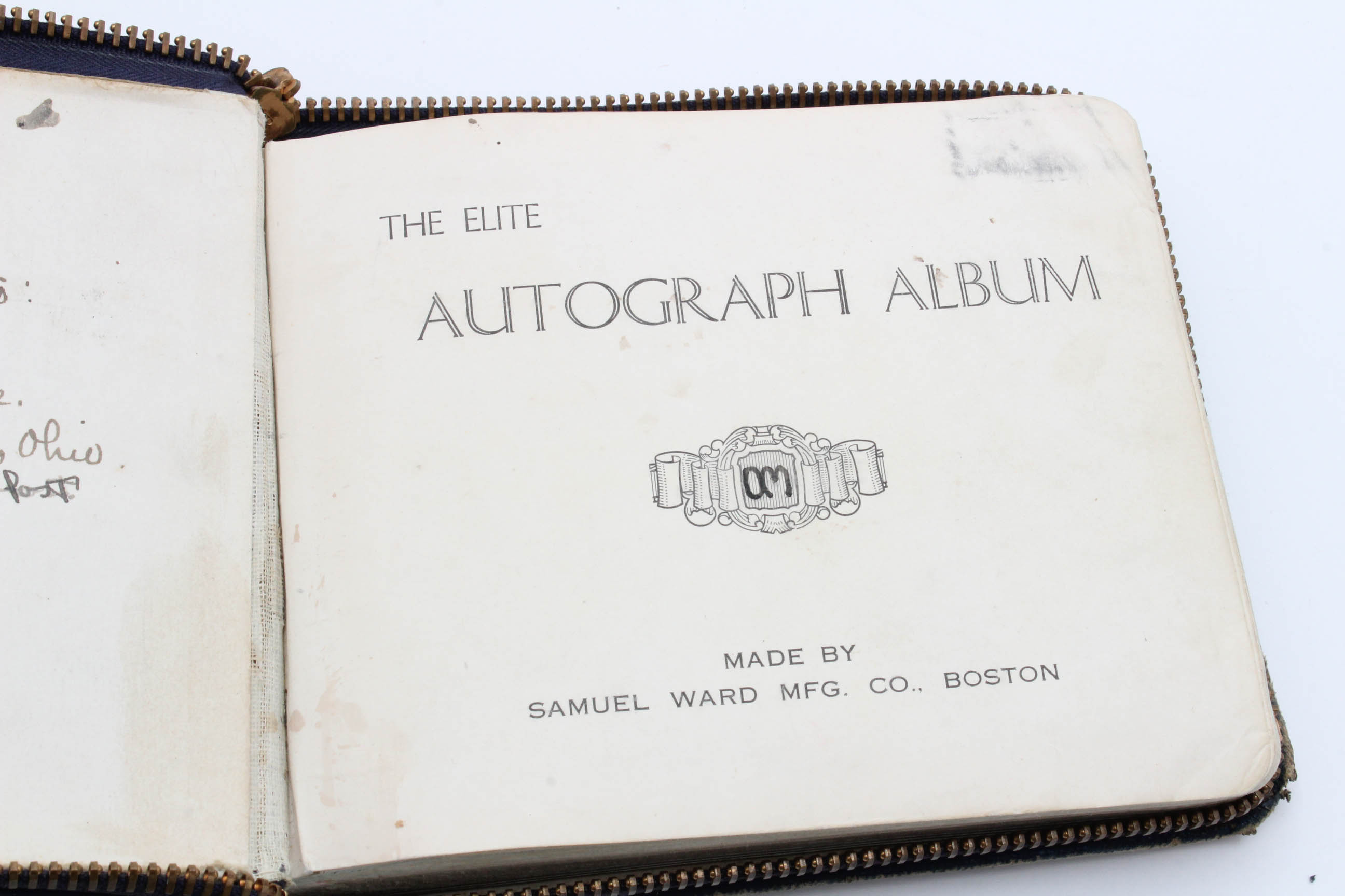 Important 1920s - 1930s Era Celebrity Autograph Book