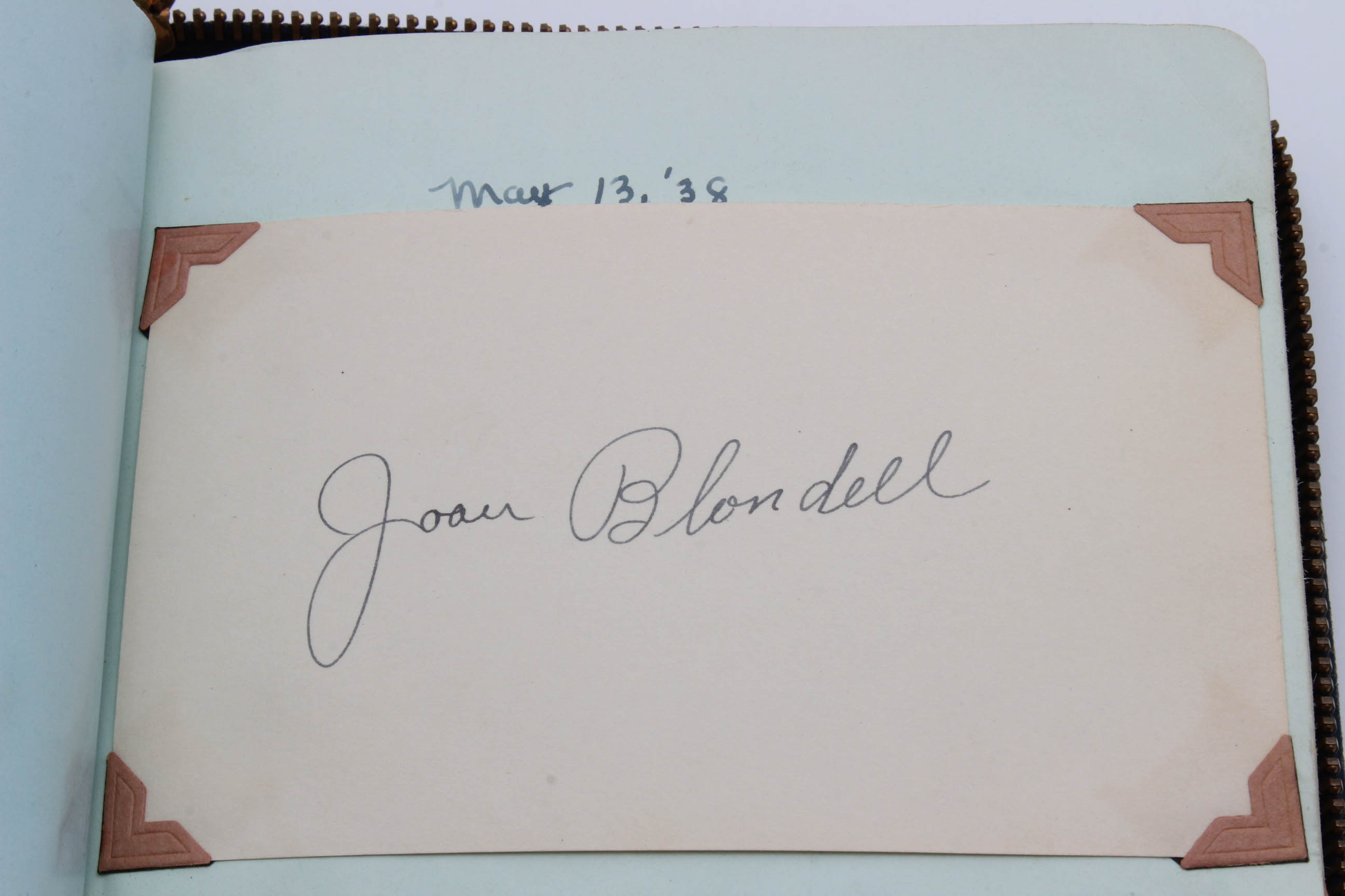 Important 1920s - 1930s Era Celebrity Autograph Book