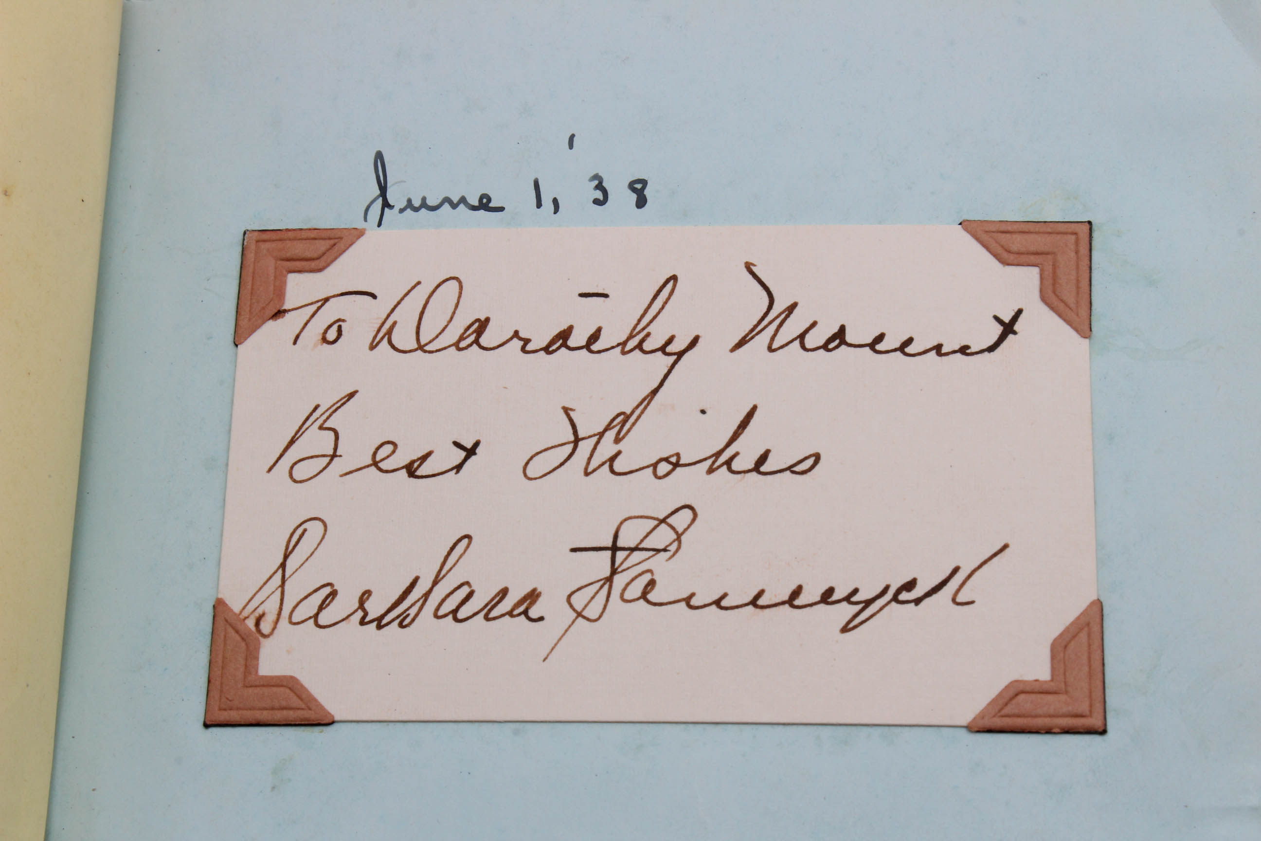 Important 1920s - 1930s Era Celebrity Autograph Book