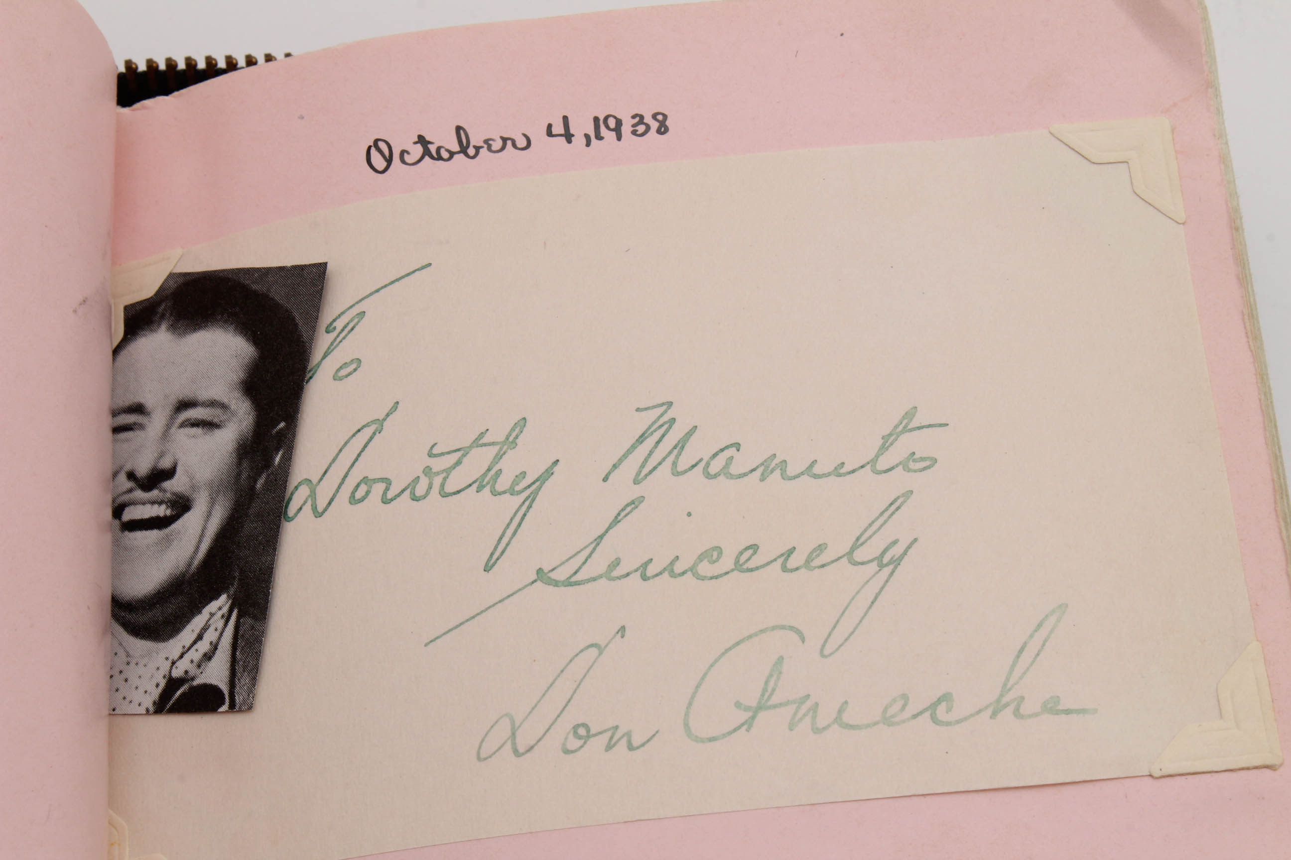 Important 1920s - 1930s Era Celebrity Autograph Book