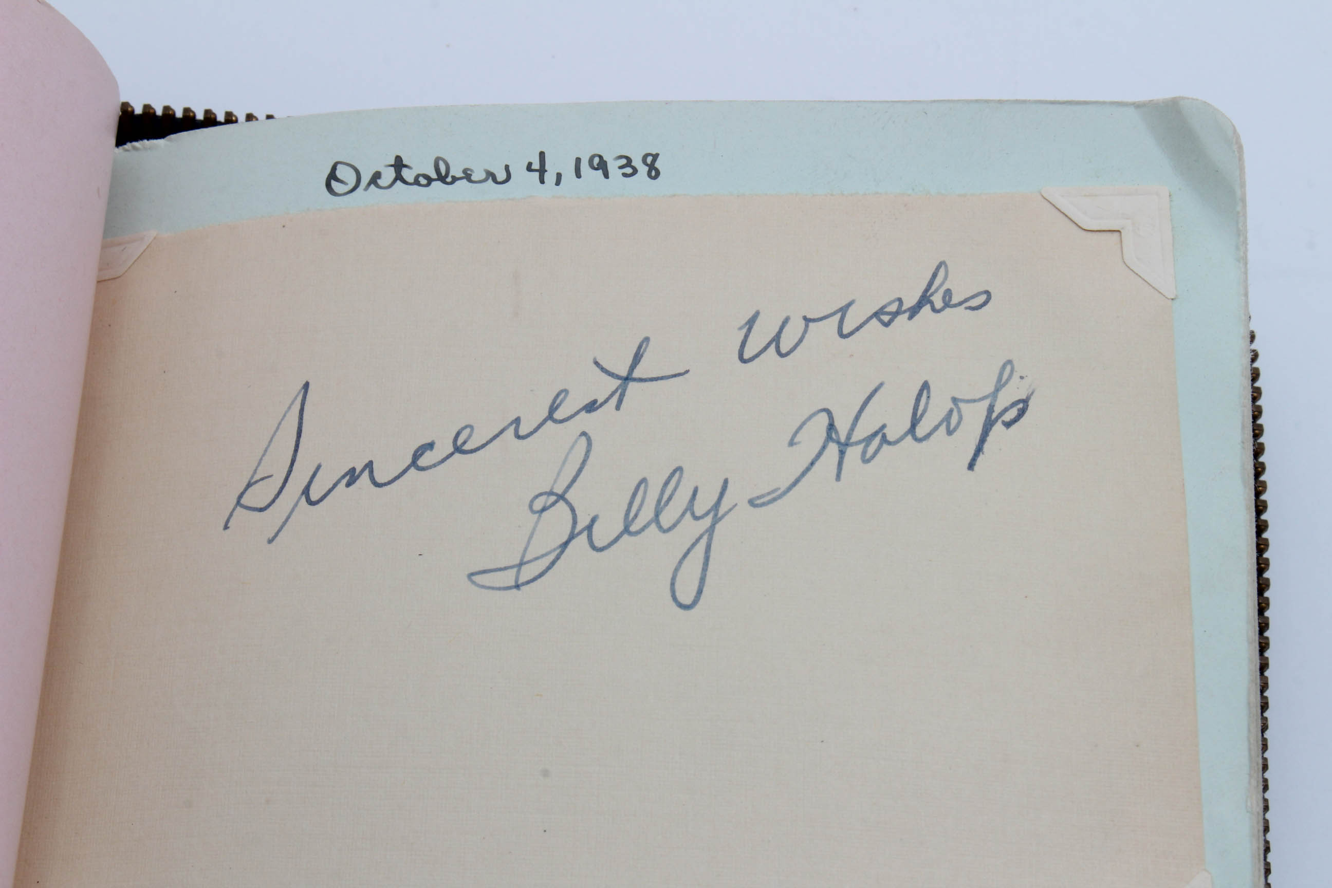 Important 1920s - 1930s Era Celebrity Autograph Book