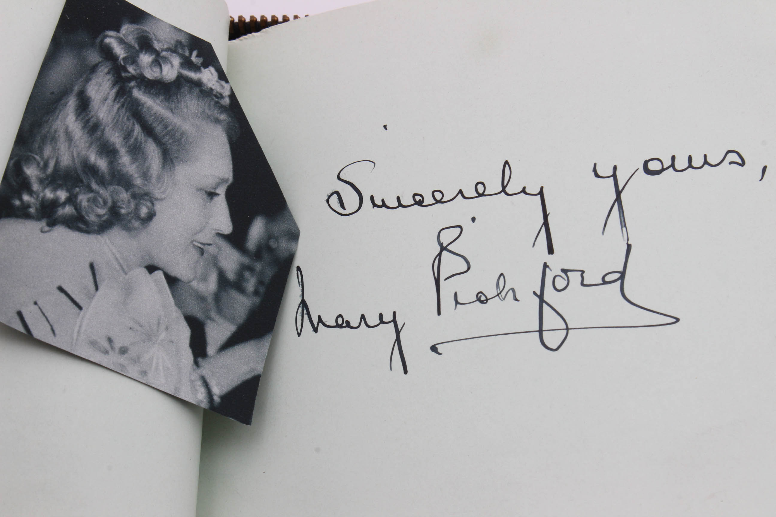 Important 1920s - 1930s Era Celebrity Autograph Book
