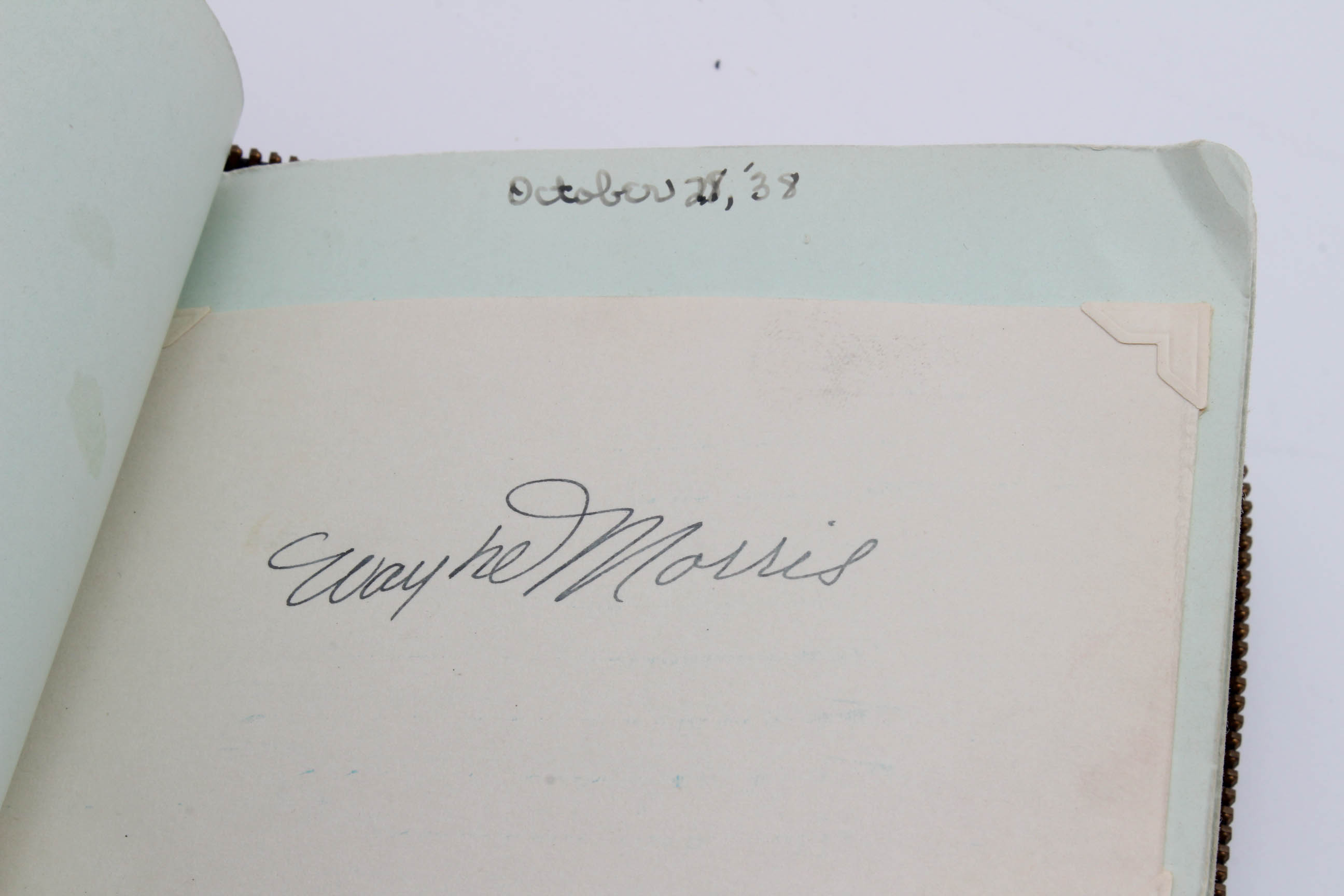 Important 1920s - 1930s Era Celebrity Autograph Book