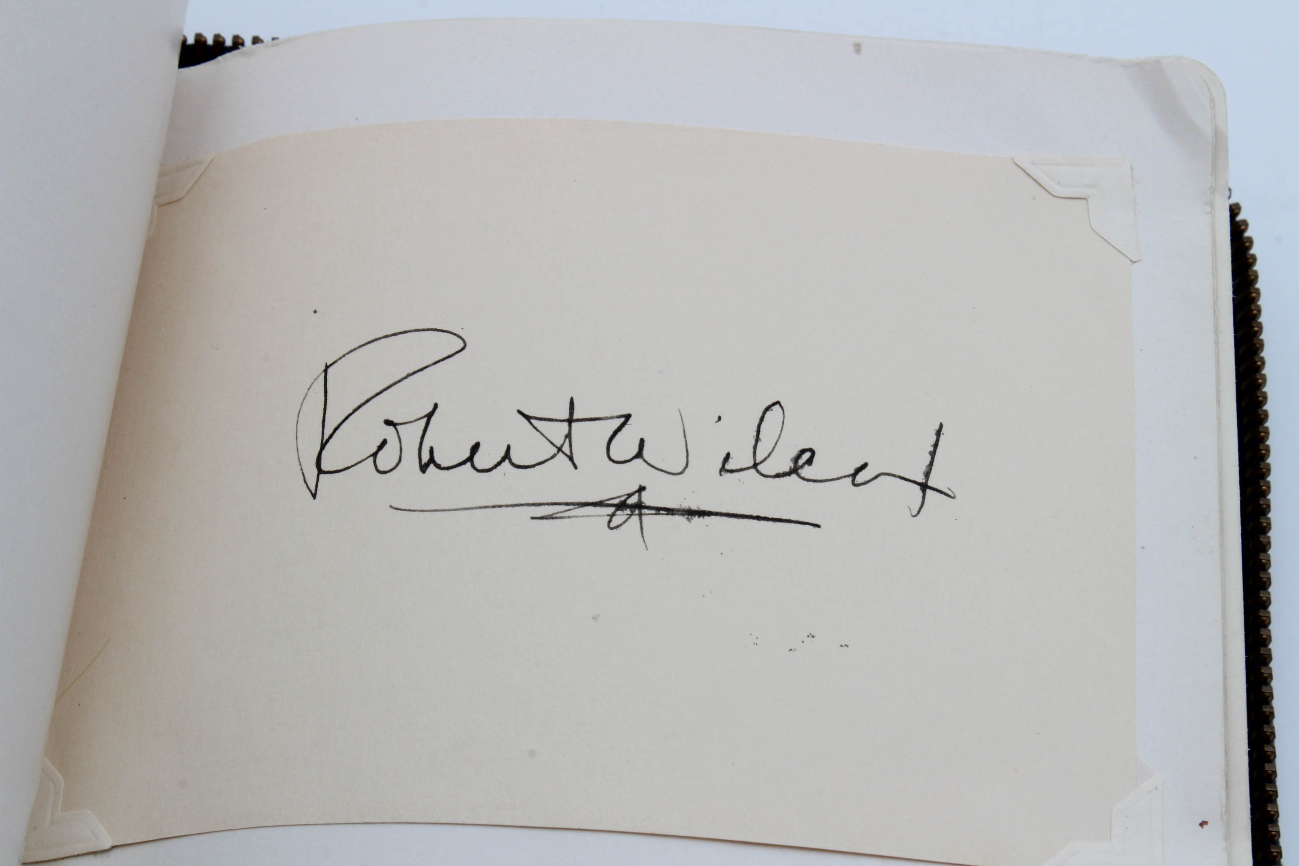 Important 1920s - 1930s Era Celebrity Autograph Book