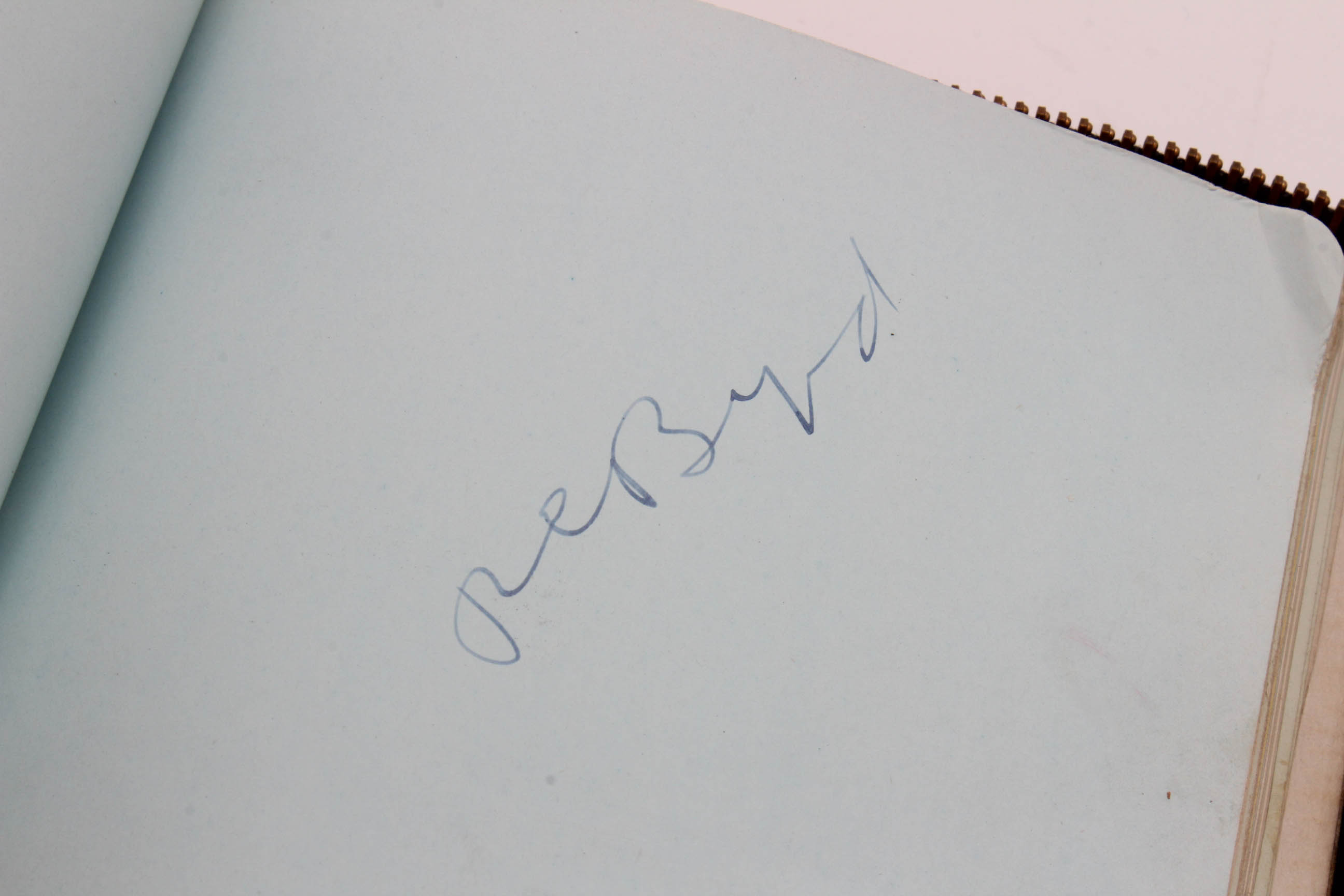 Important 1920s - 1930s Era Celebrity Autograph Book