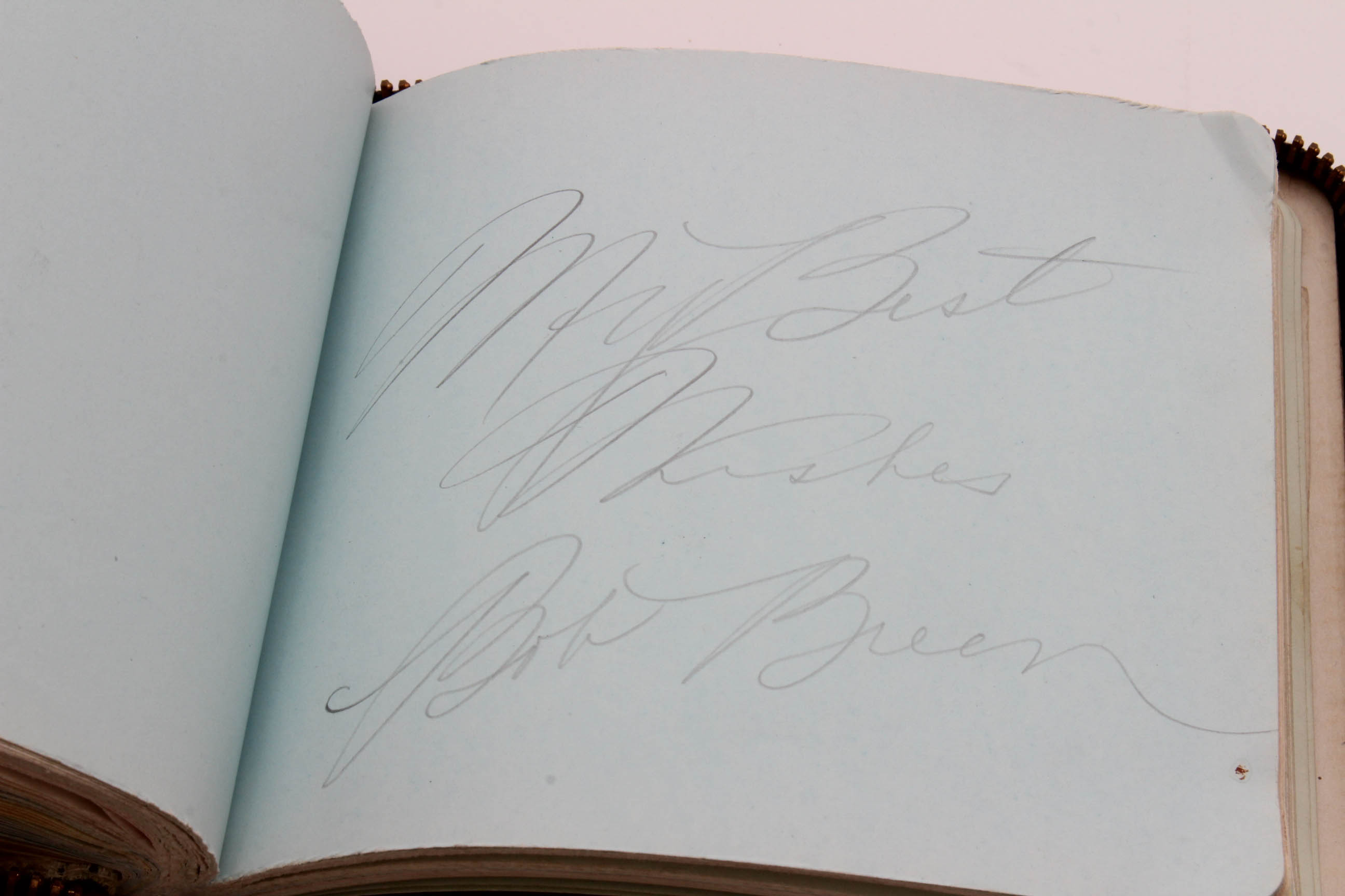 Important 1920s - 1930s Era Celebrity Autograph Book