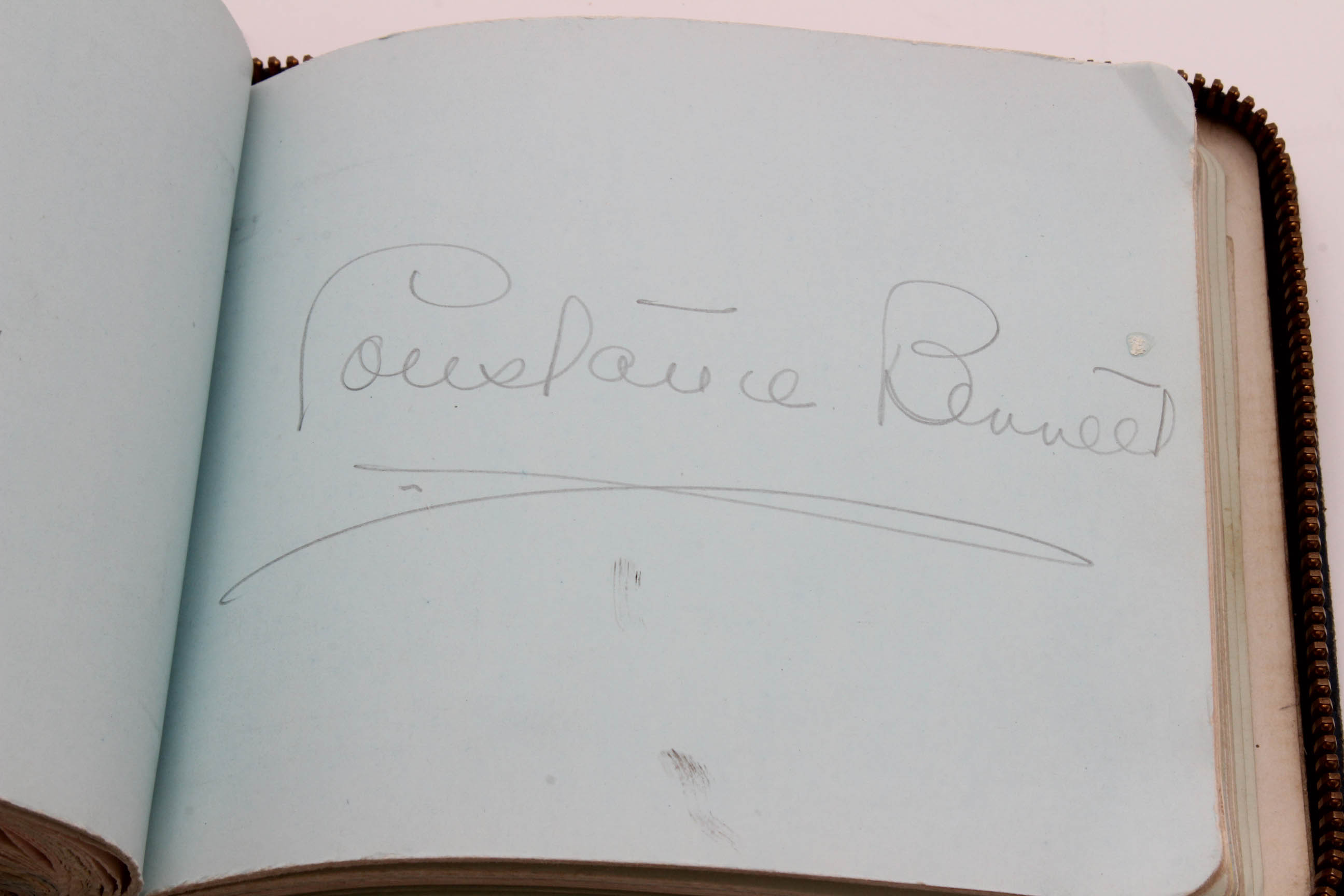 Important 1920s - 1930s Era Celebrity Autograph Book