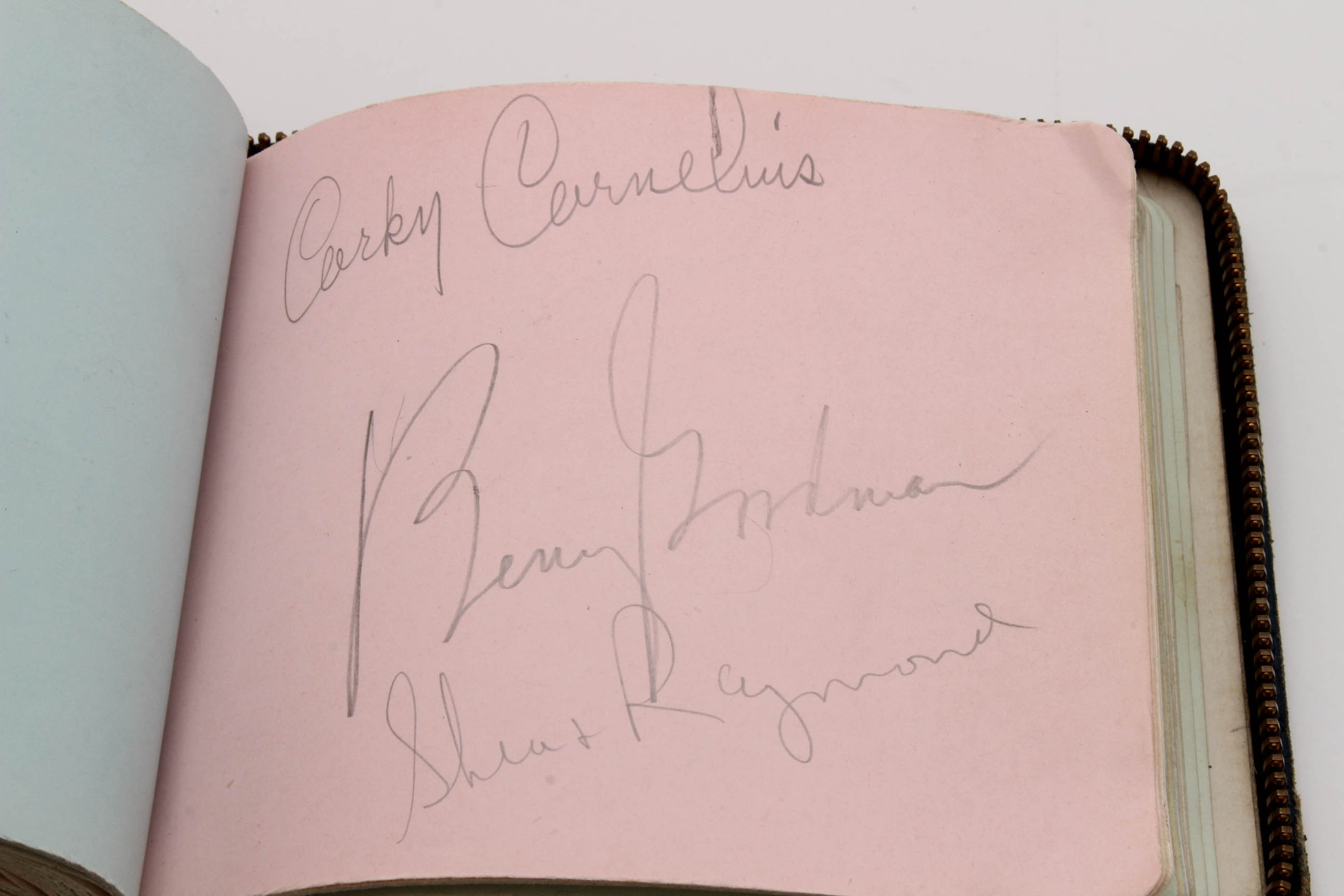 Important 1920s - 1930s Era Celebrity Autograph Book