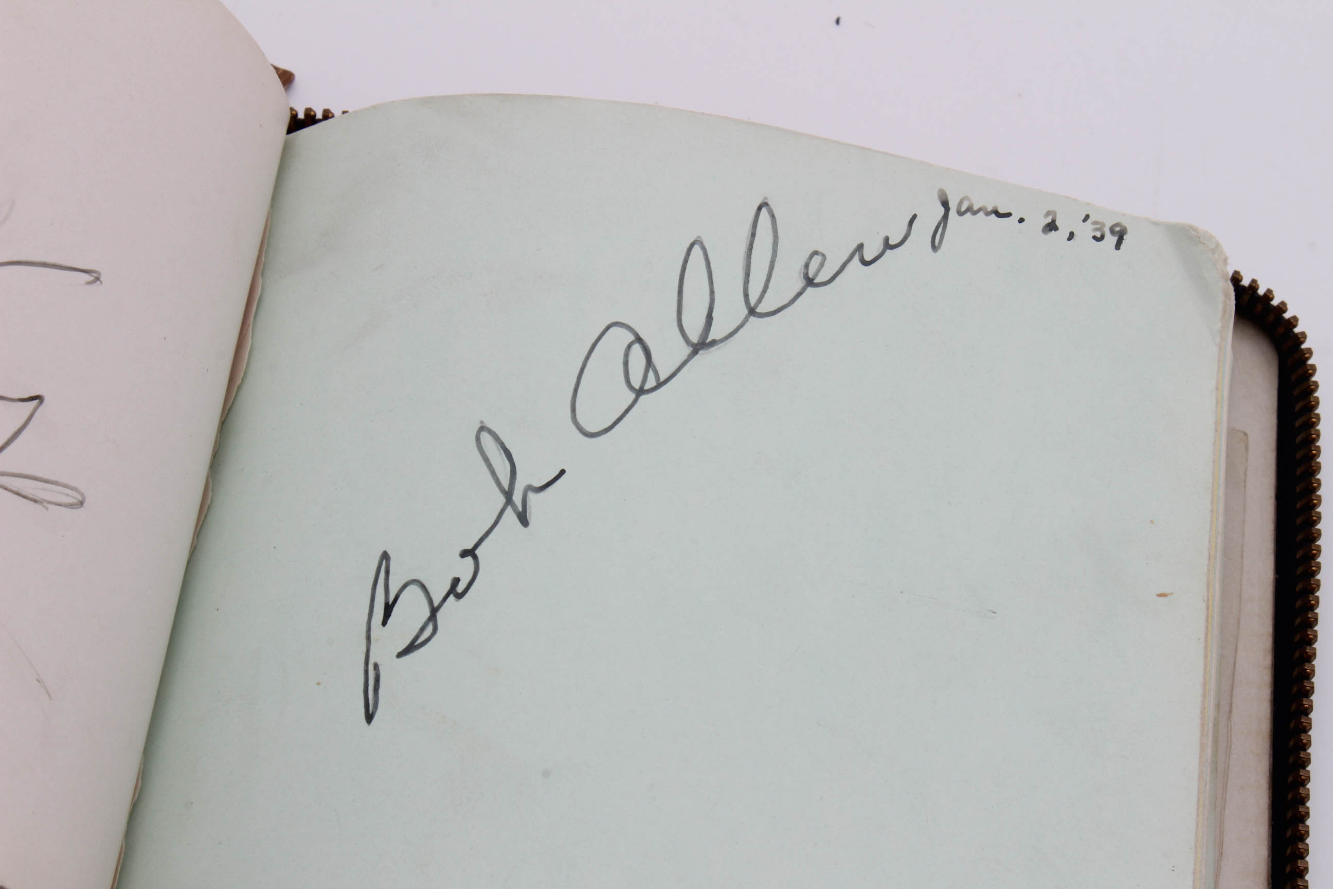 Important 1920s - 1930s Era Celebrity Autograph Book