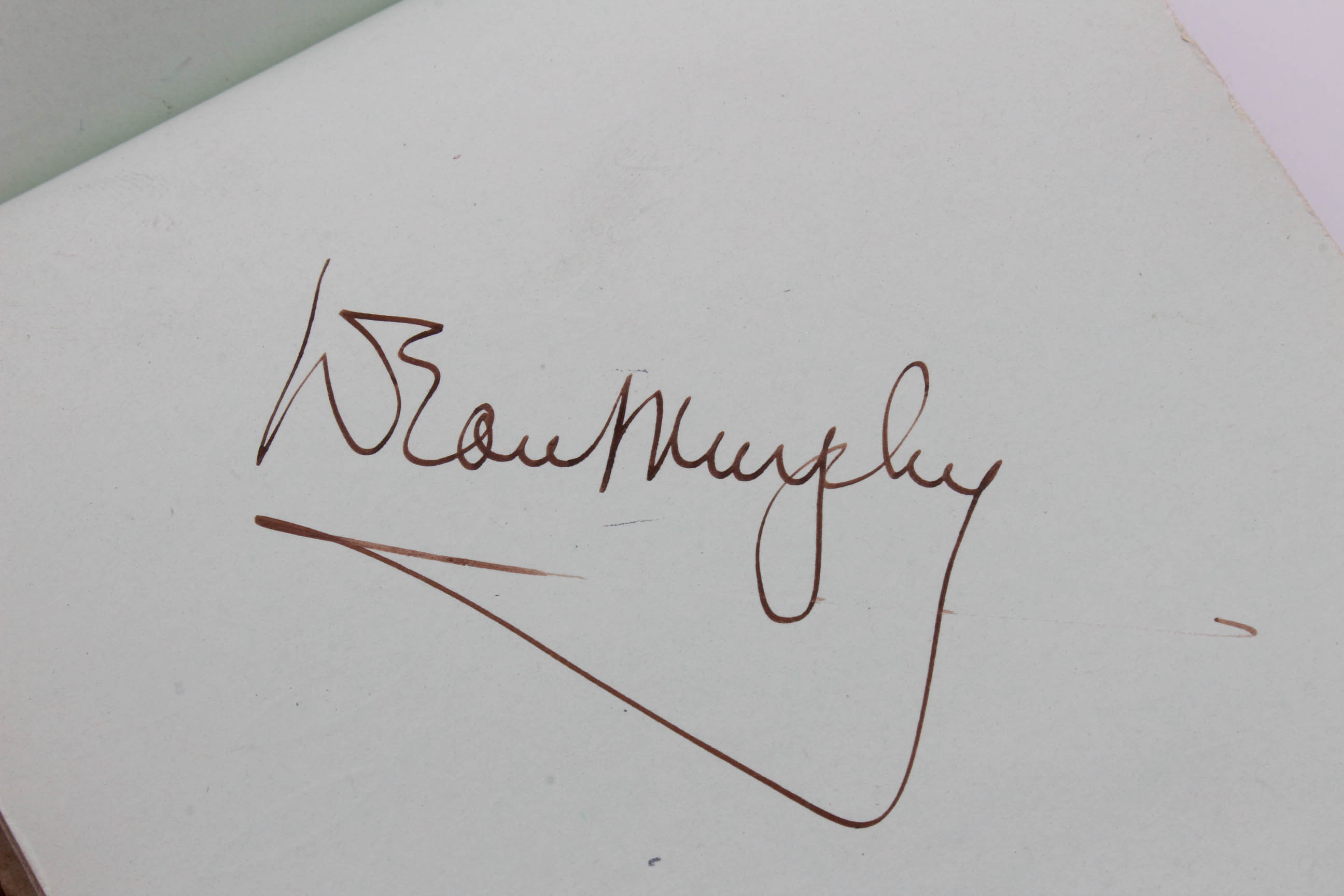 Important 1920s - 1930s Era Celebrity Autograph Book