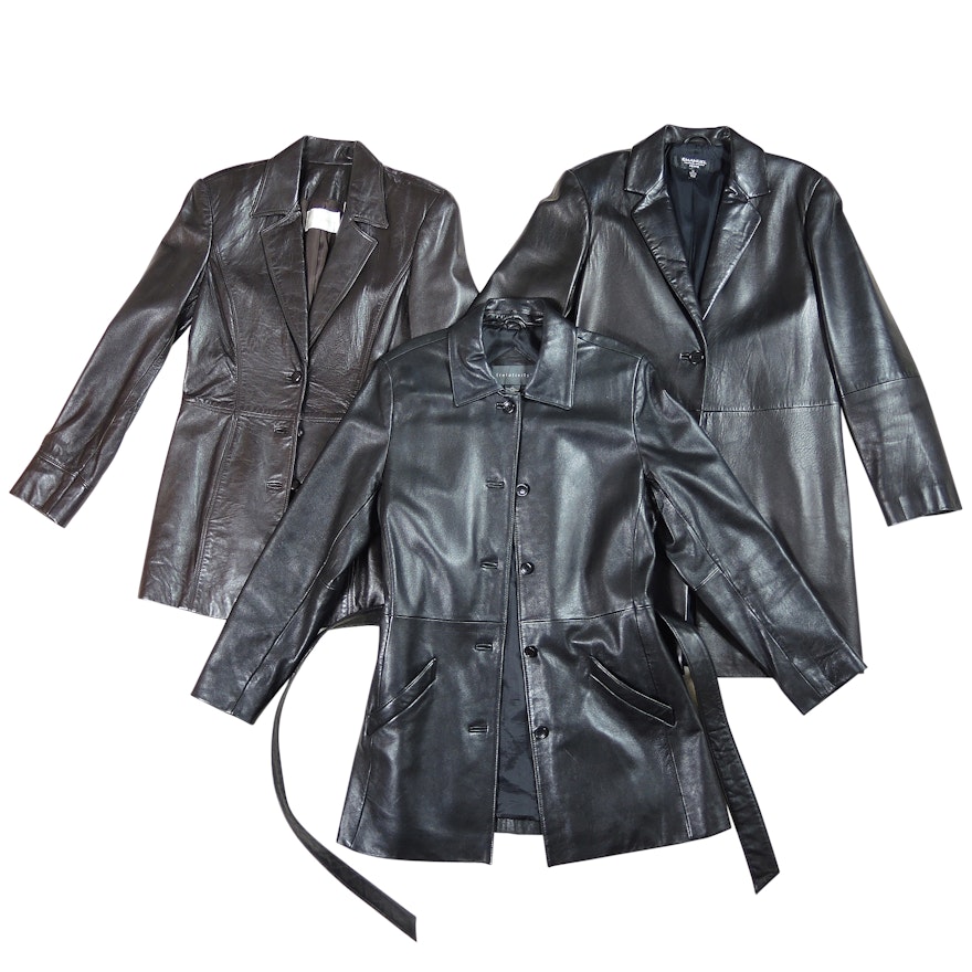 Women's Leather Jackets Including Emanuel by Emanuel Ungaro