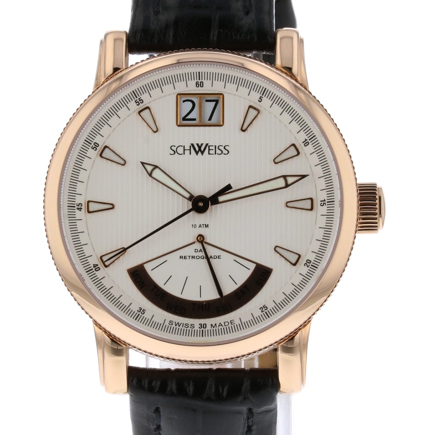 Schweiss Swiss Stainless Steel Wristwatch