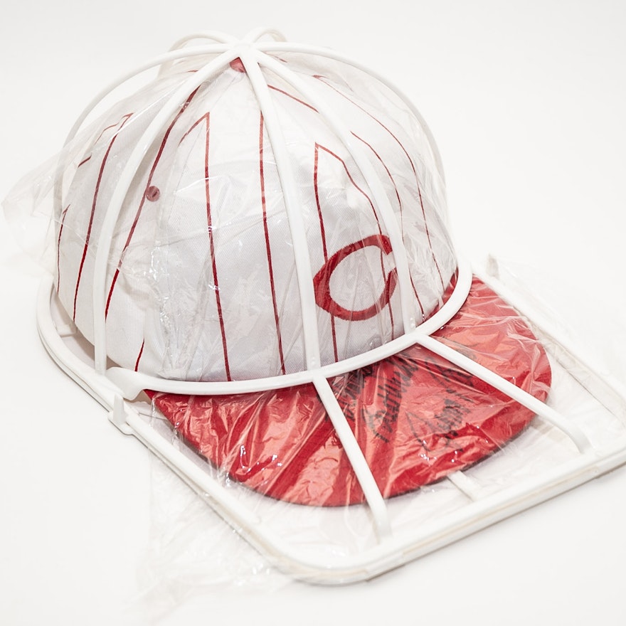 Johnny Bench Cincinnati Reds Autographed Baseball Cap