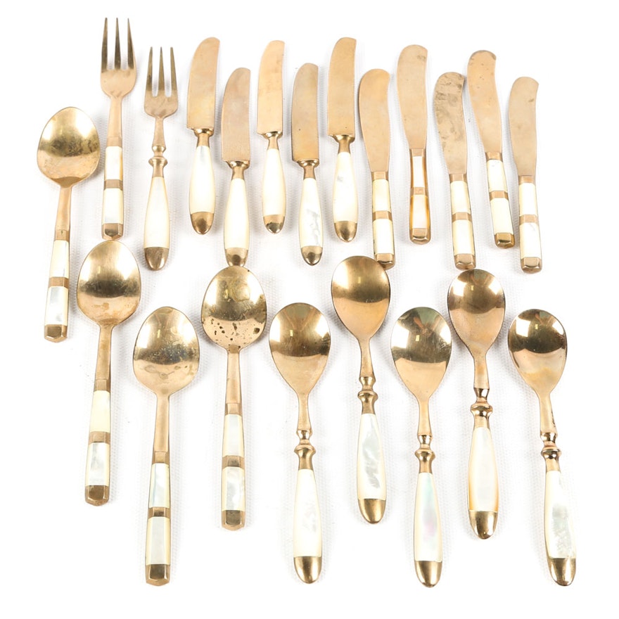 Mother of Pearl Handled Flatware