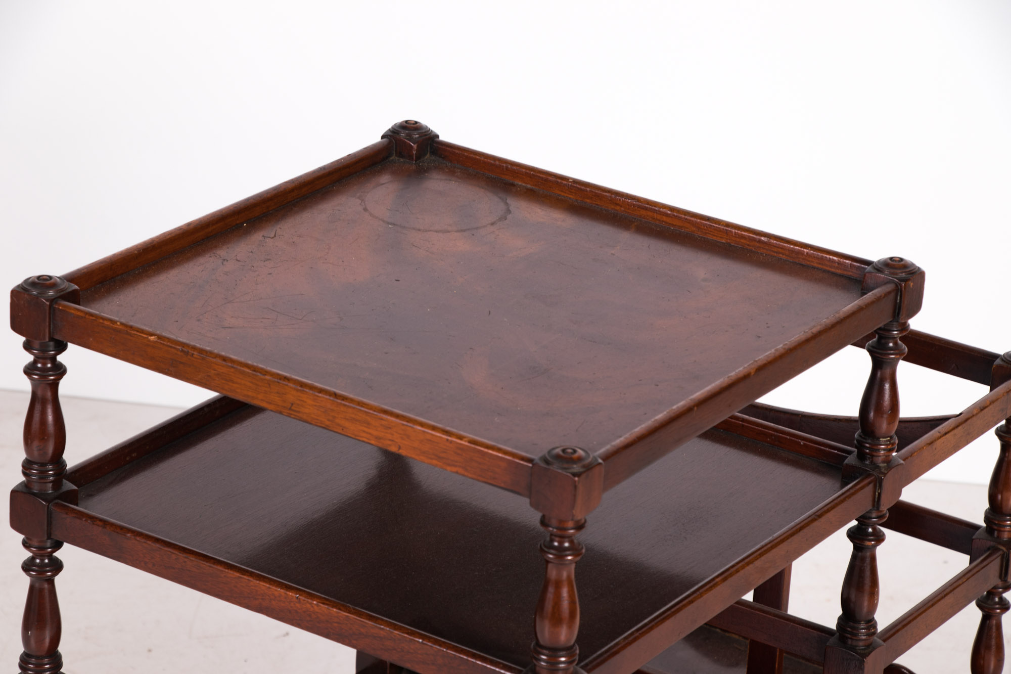 Regency Style Mahogany Canterbury by Beacon Hill Collection, 20th Century