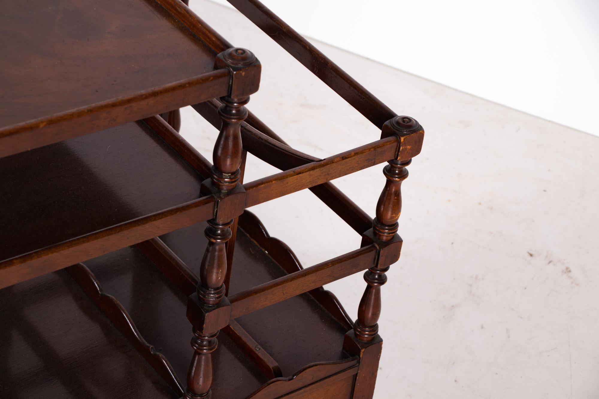 Regency Style Mahogany Canterbury by Beacon Hill Collection, 20th Century