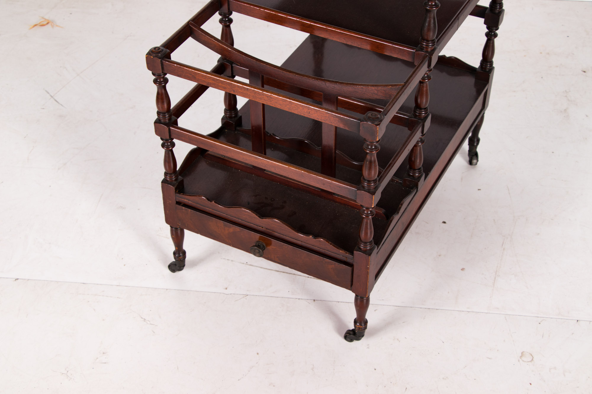 Regency Style Mahogany Canterbury by Beacon Hill Collection, 20th Century