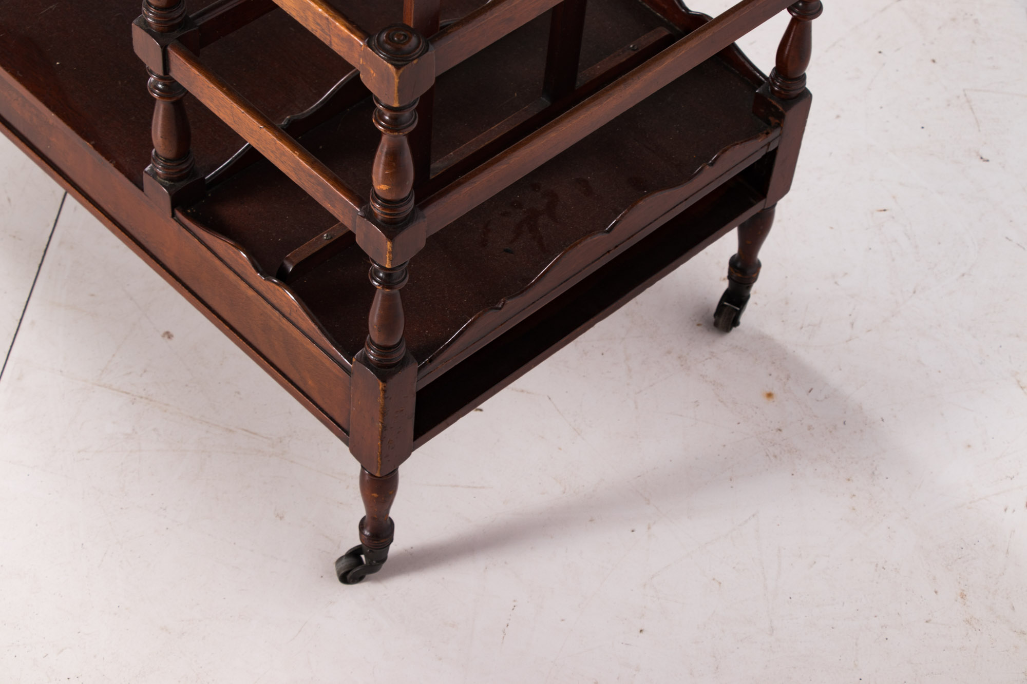 Regency Style Mahogany Canterbury by Beacon Hill Collection, 20th Century