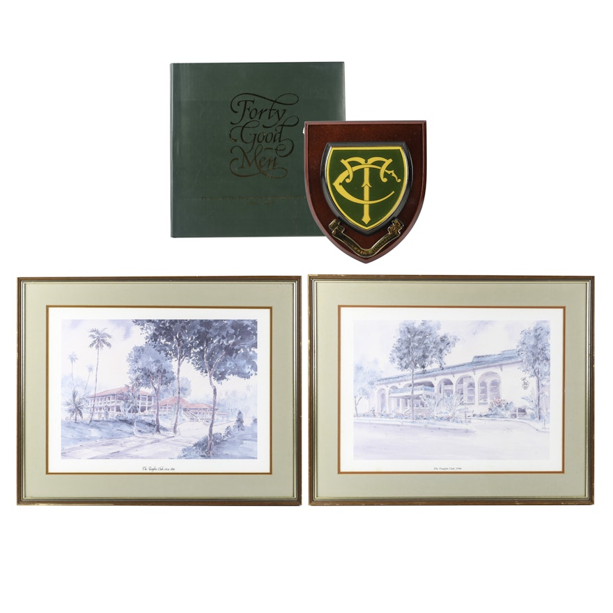 The Tanglin Club of Singapore Framed Prints and Book