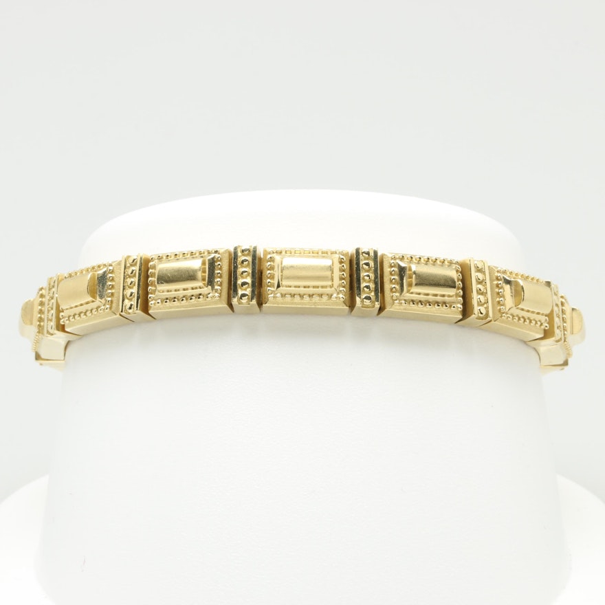 SeidenGang "Classic" 18K Yellow Gold Bracelet