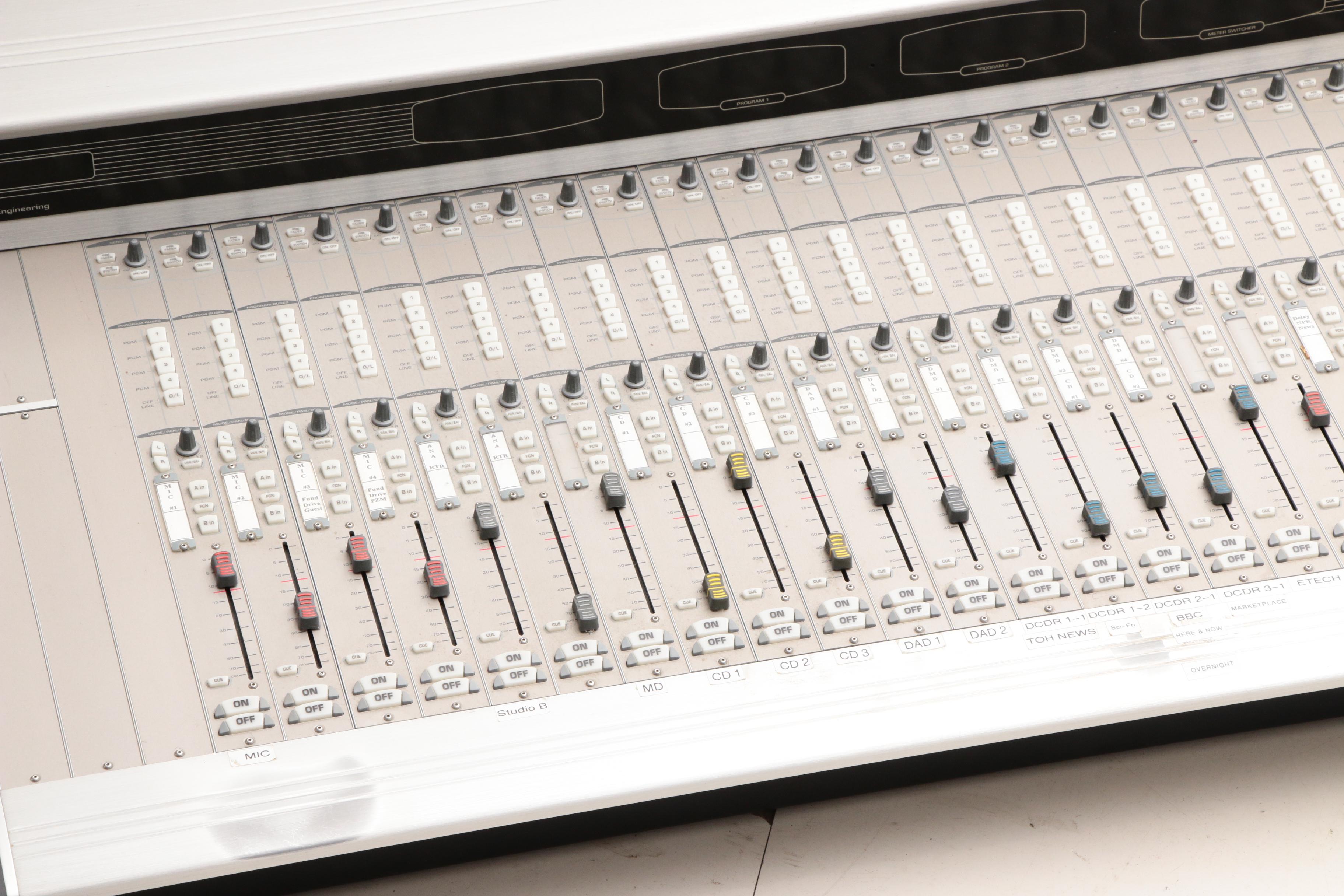 Harris Legacy Broadcast Console with Power Supply