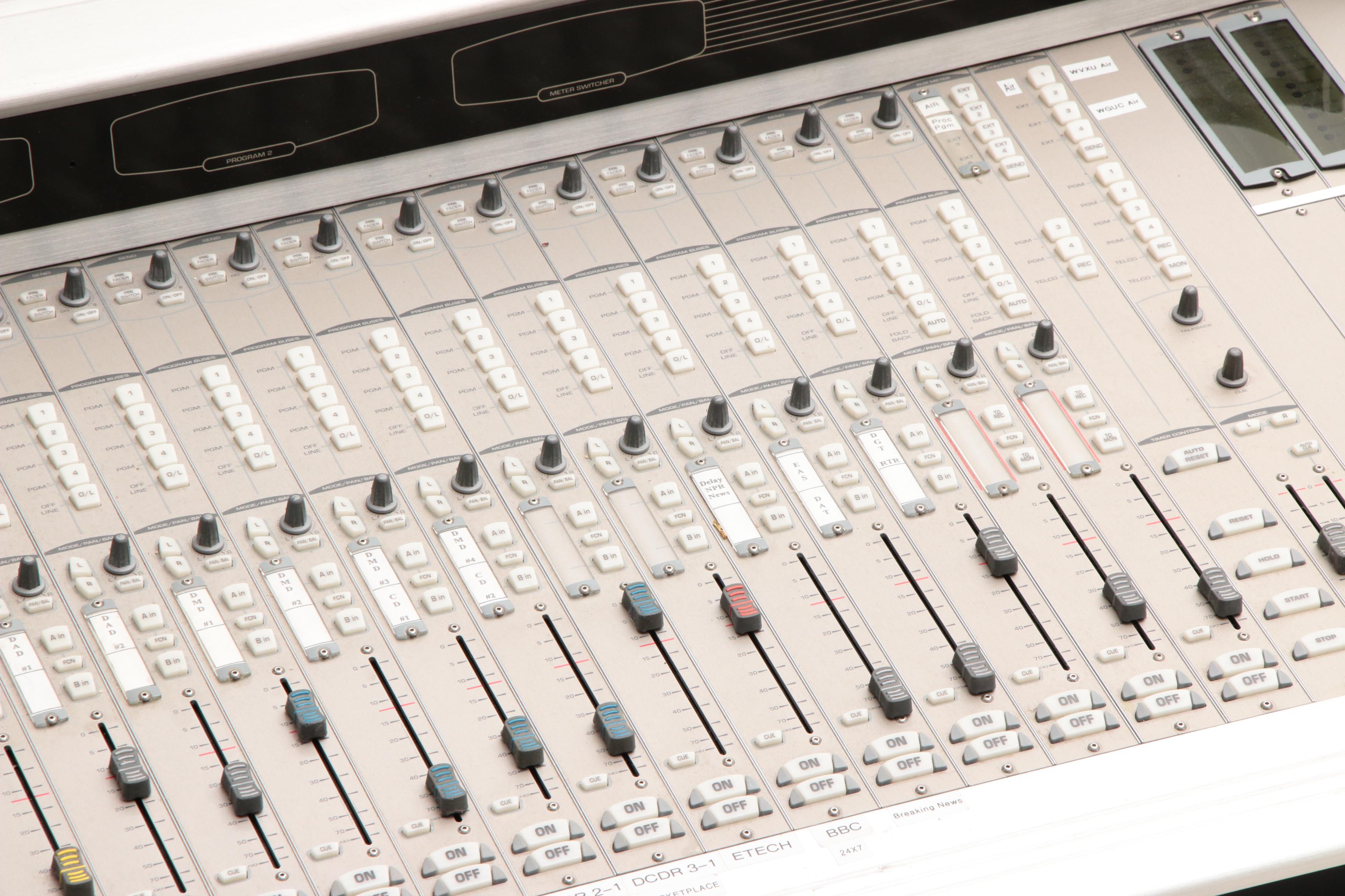 Harris Legacy Broadcast Console with Power Supply
