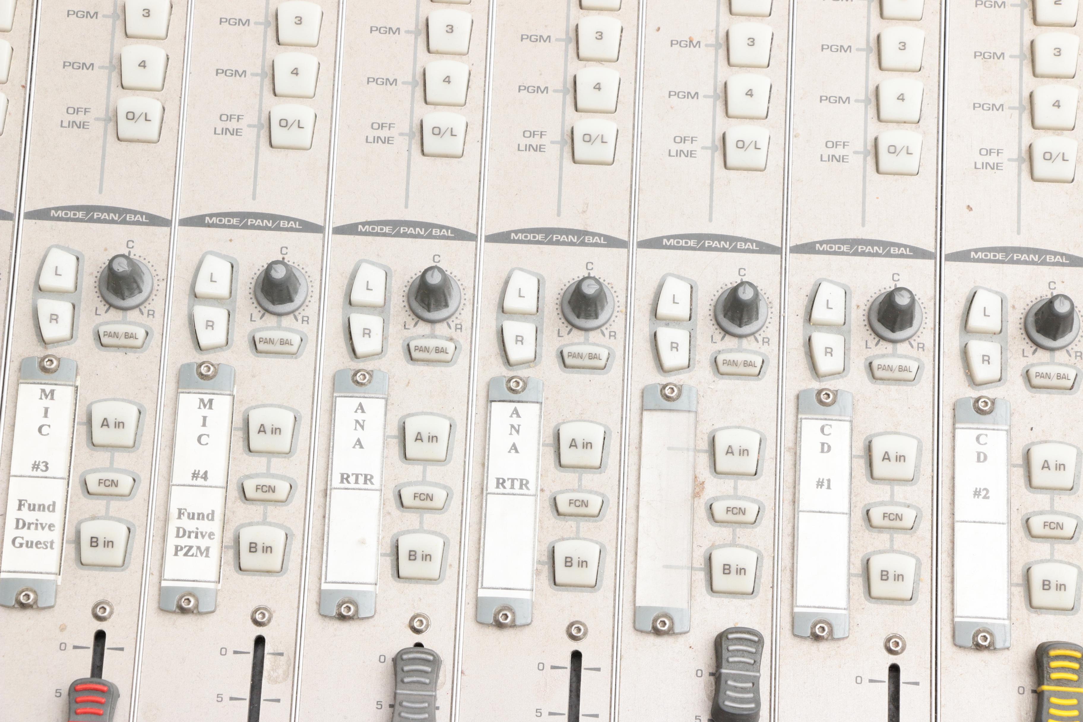 Harris Legacy Broadcast Console with Power Supply