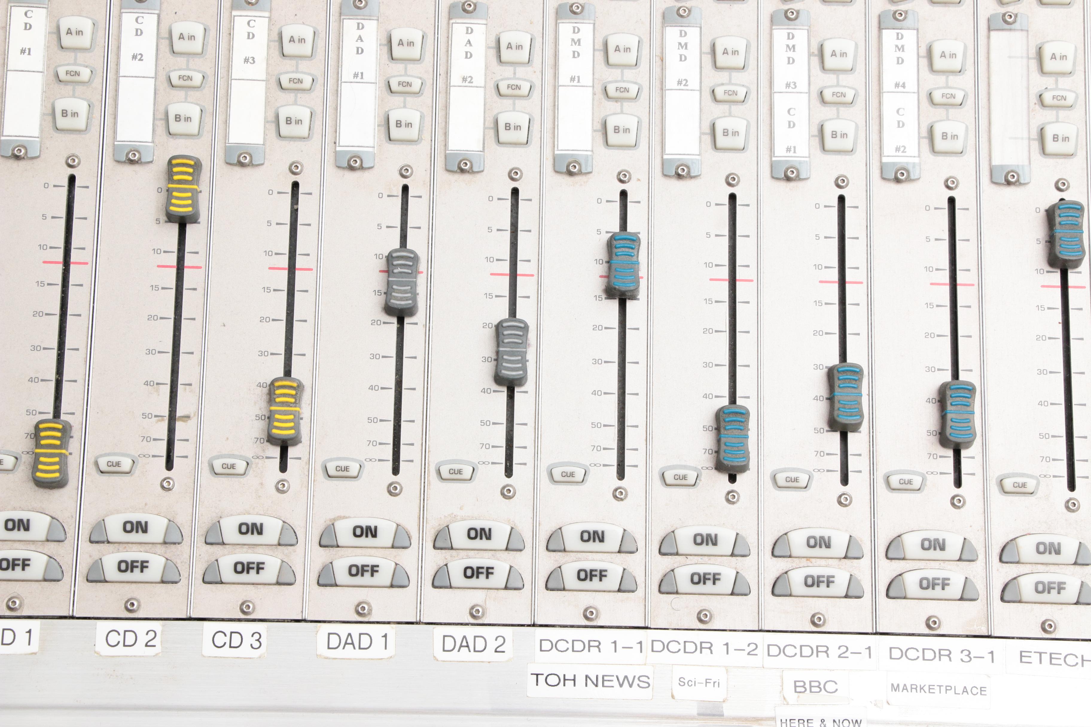 Harris Legacy Broadcast Console with Power Supply