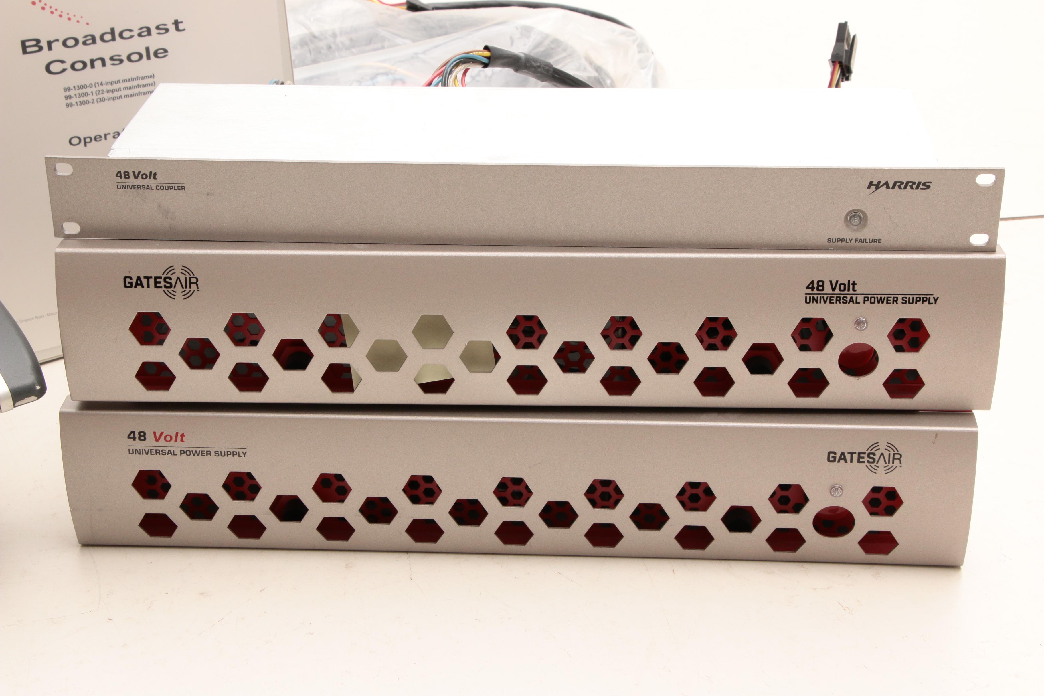 Harris Legacy Broadcast Console with Power Supply