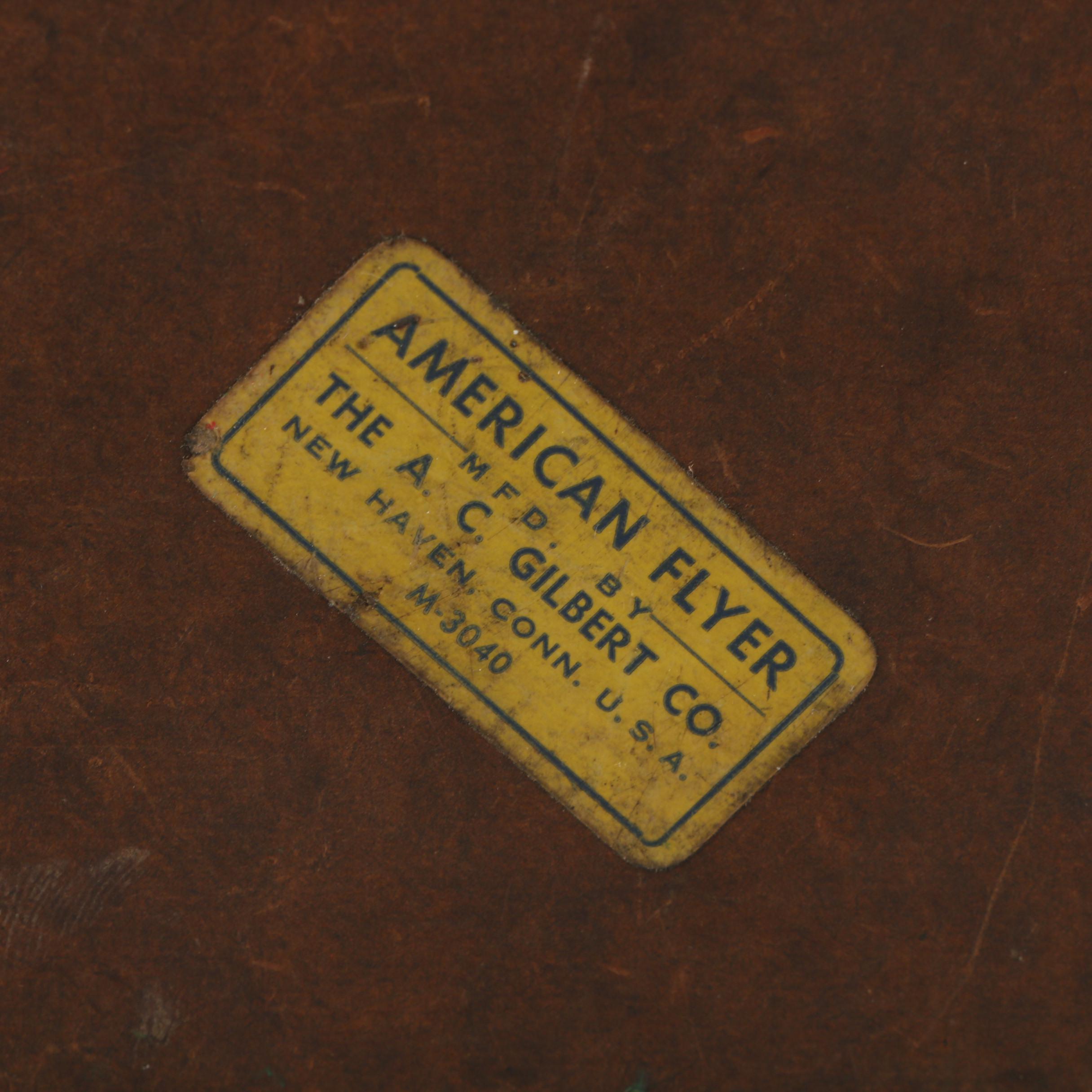 American Flyer Model Train Set Accessories and Buildings