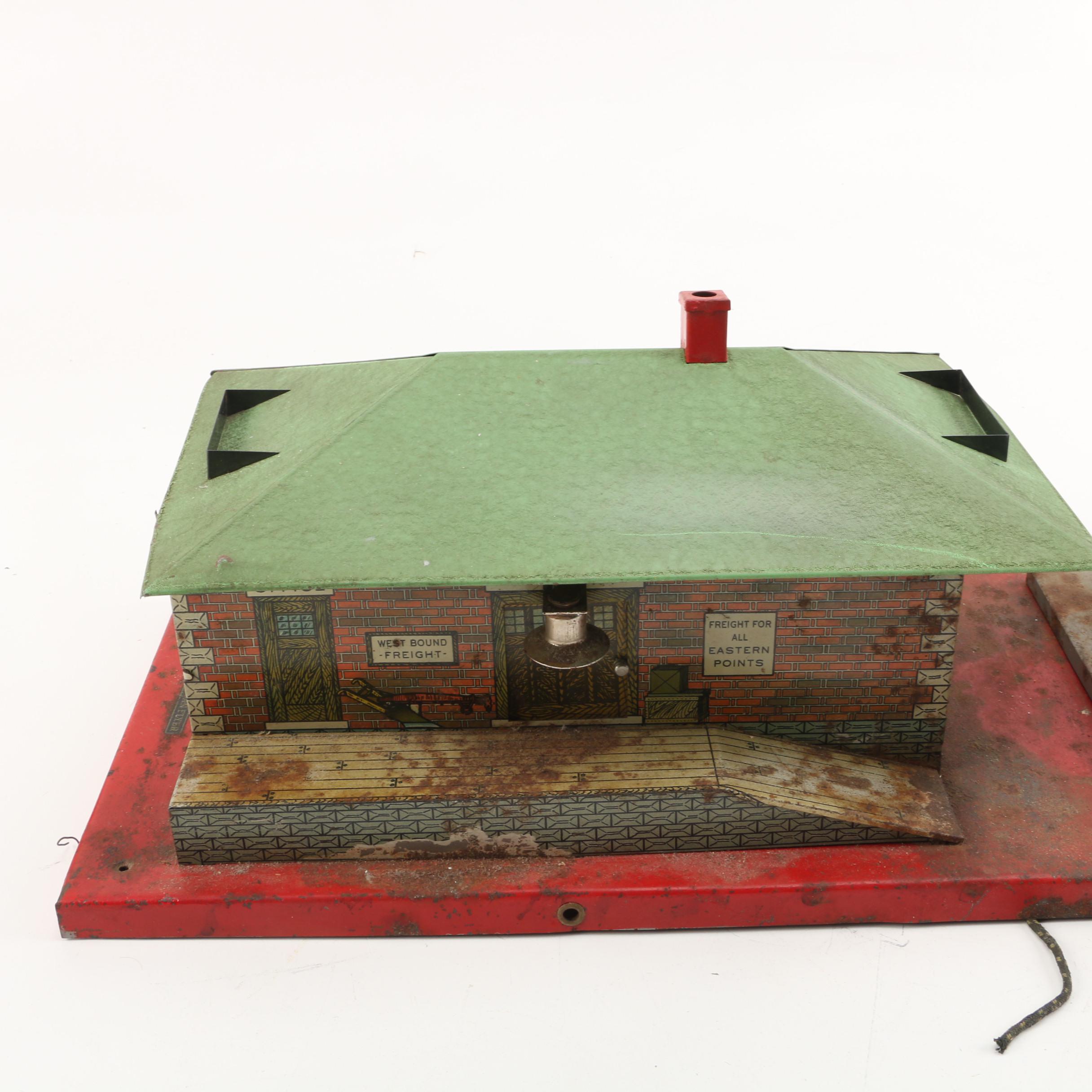 American Flyer Model Train Set Accessories and Buildings