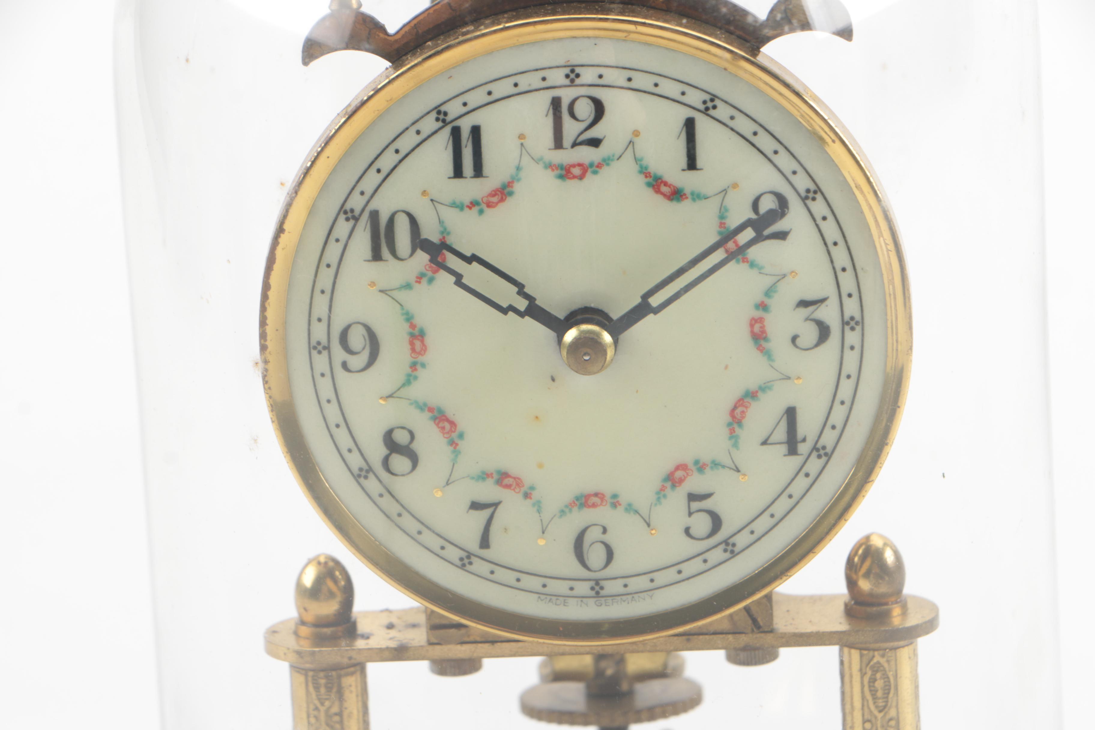 Mastercrafters Electric "Atmos" Mantel Clock and Euramca Anniversary Clock