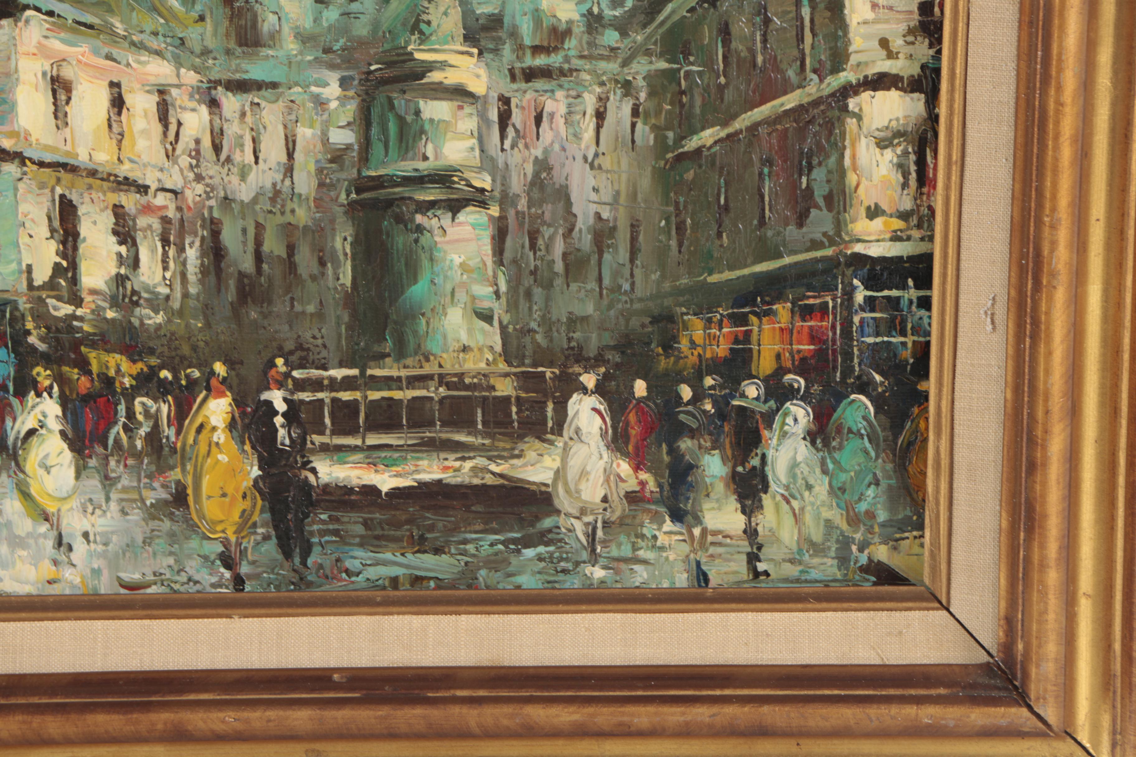 P.G. Tiele Oil Painting