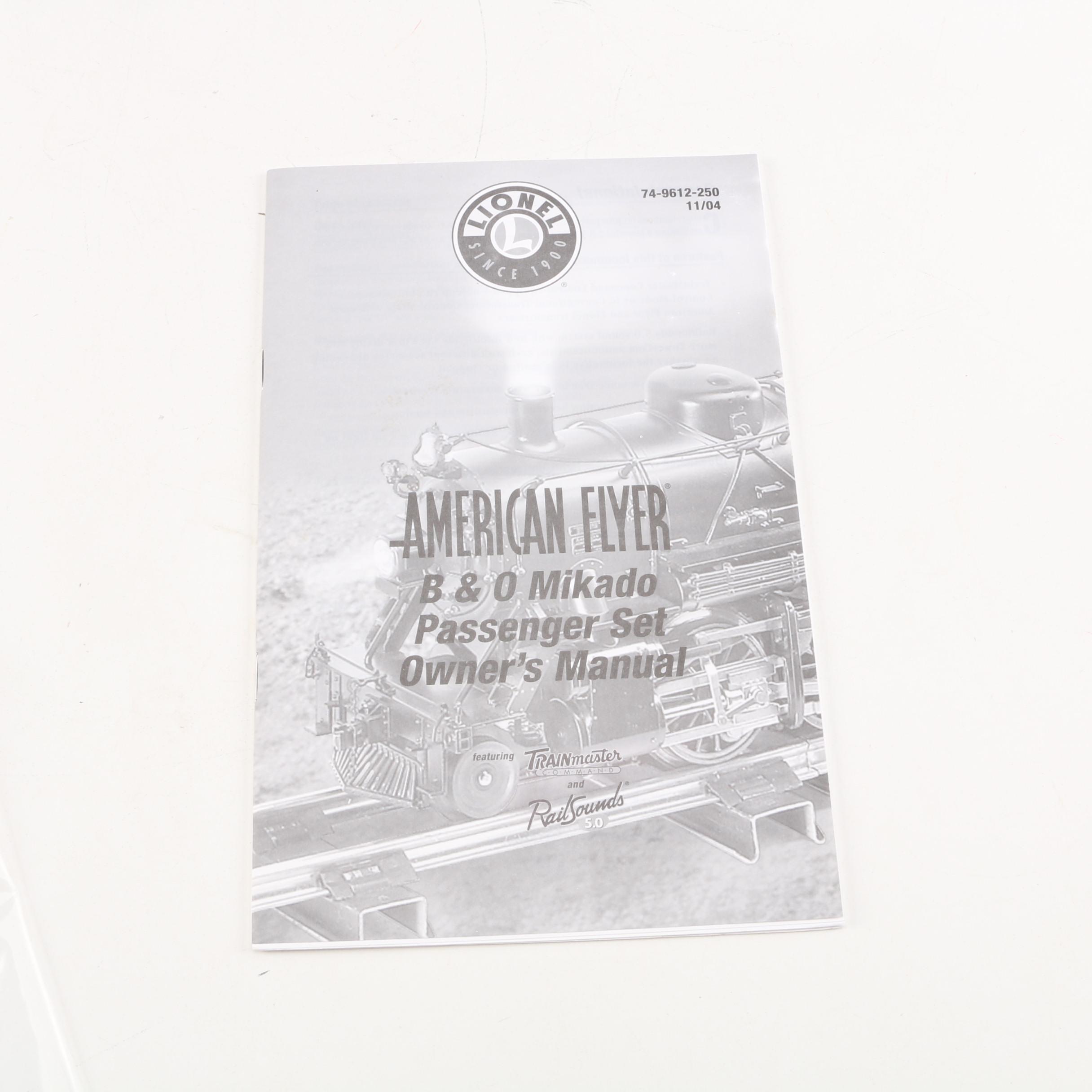 American Flyer by Lionel Baltimore & Ohio Passenger Train Set