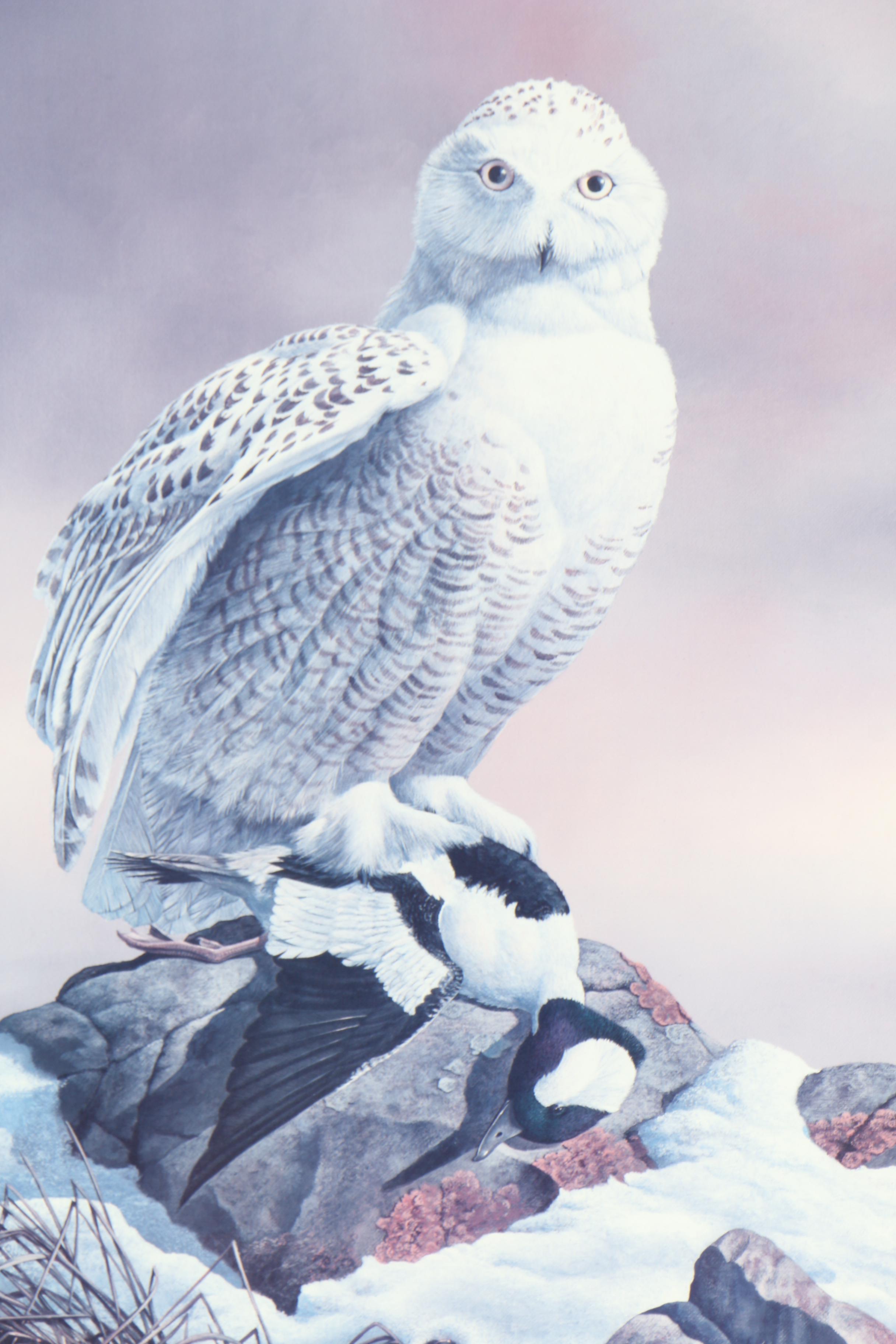 Harold Roe Offset Lithograph "The Hunter"