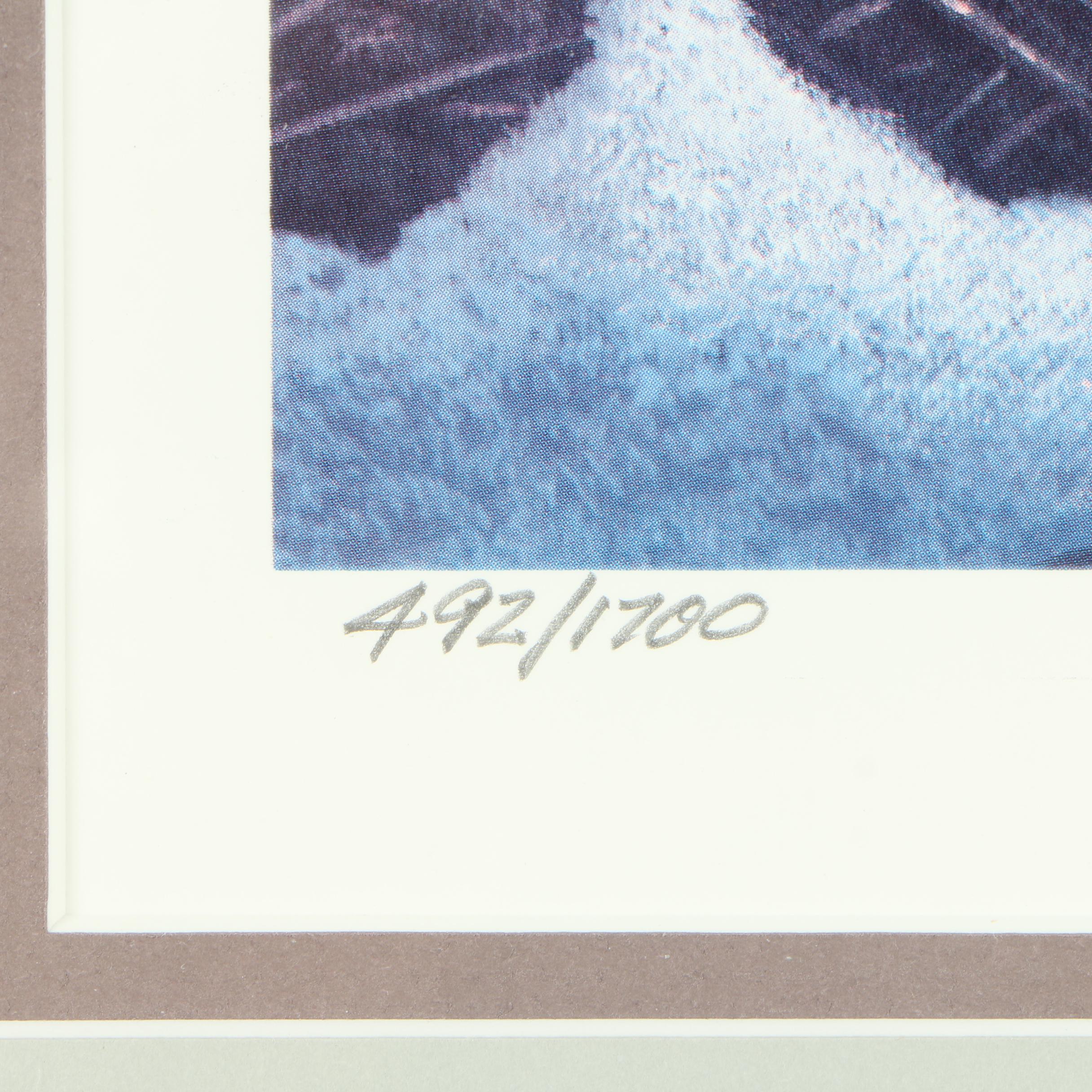 Harold Roe Offset Lithograph "The Hunter"