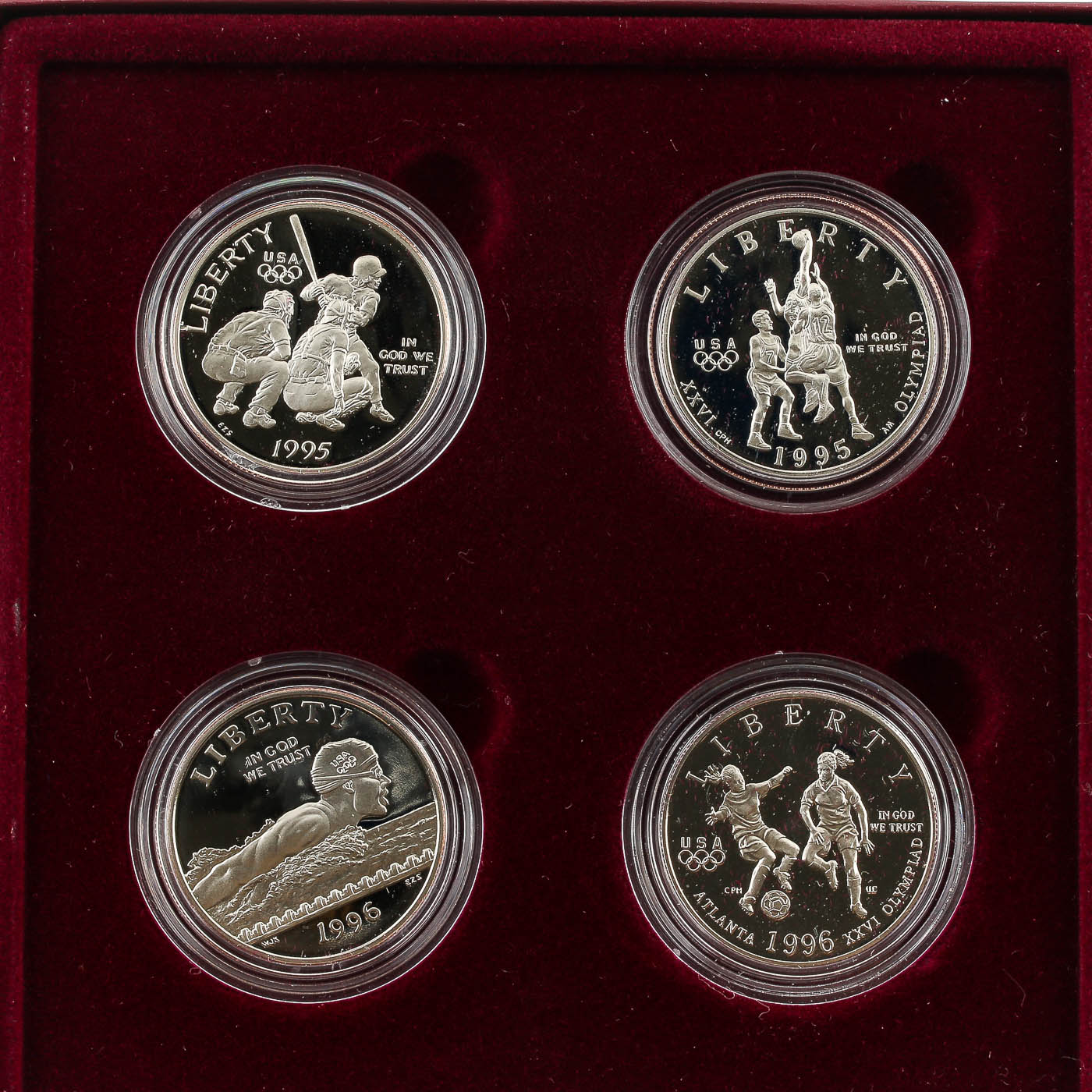 United States Mint Commemorative 1988 Olympic Coins