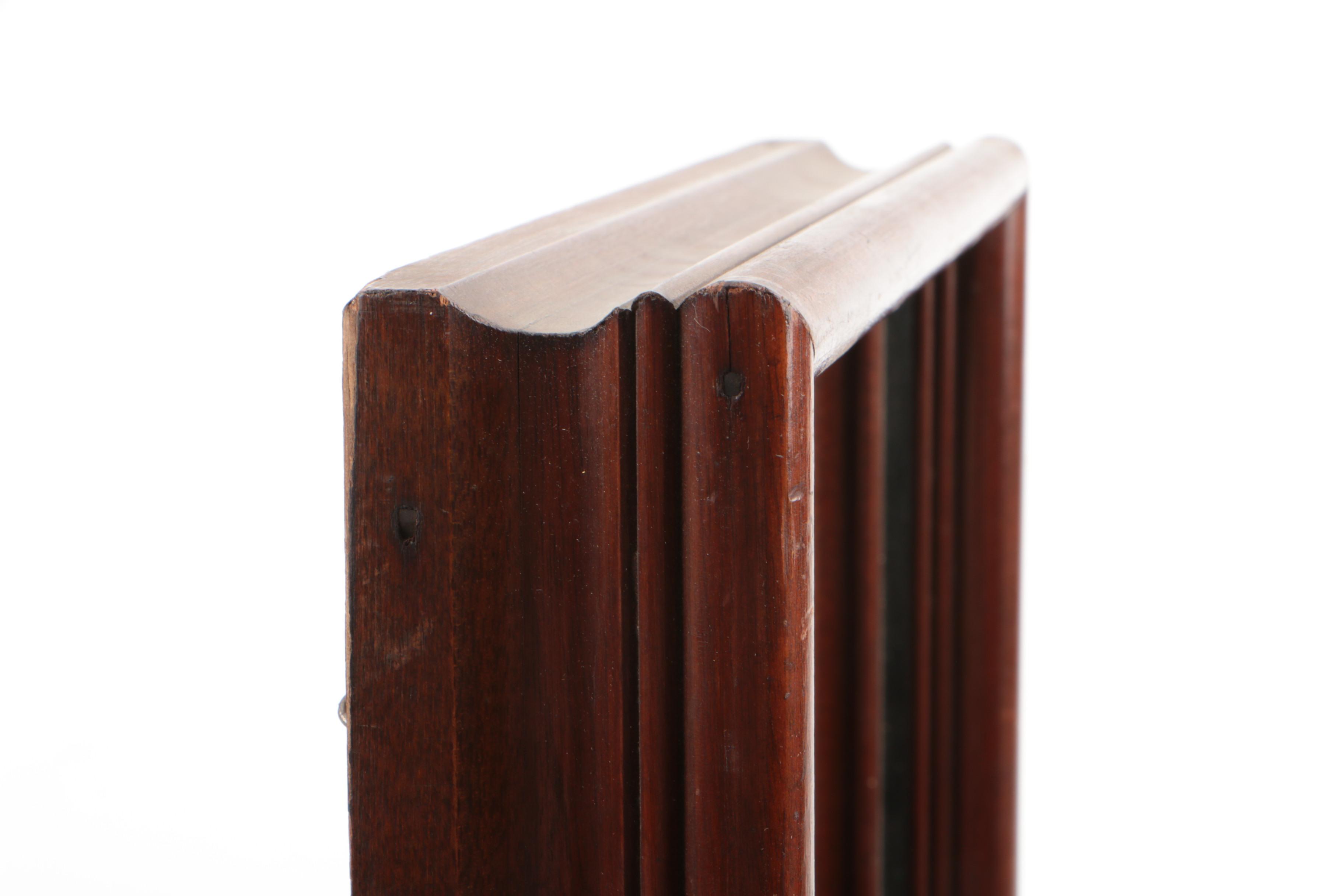 Victorian Offset Lithograph on Paper of a Floral Bouquet