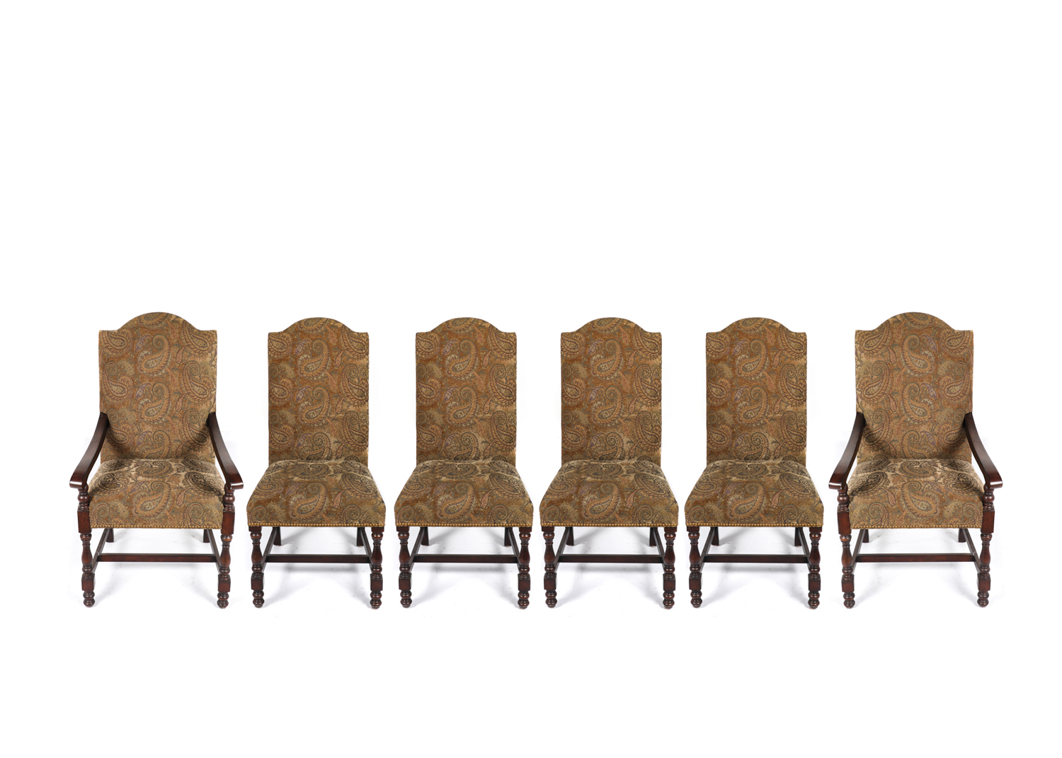 Double Pedestal Dining Table and Chairs by Honquest