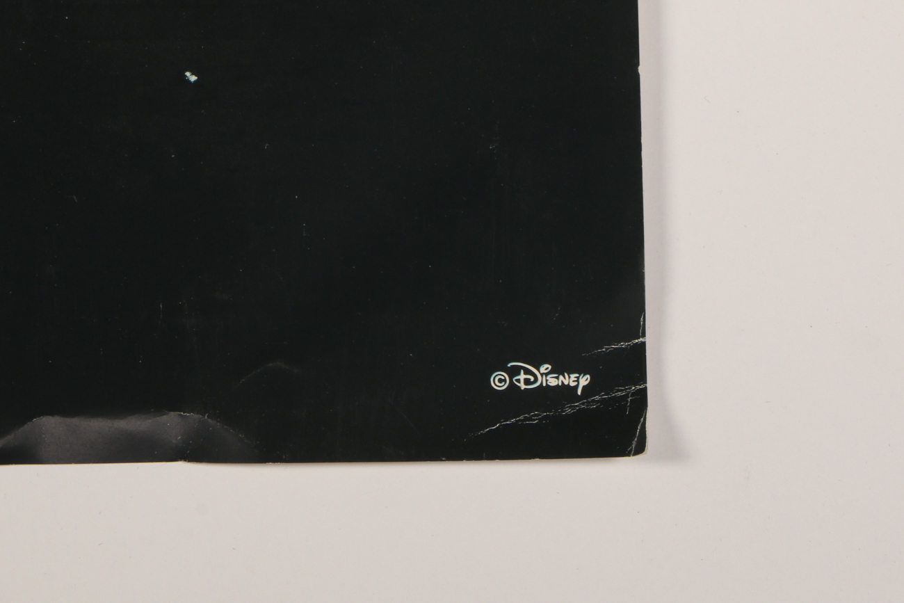 Walt Disney World 1996 Commemorative Poster "25 Magical Years"