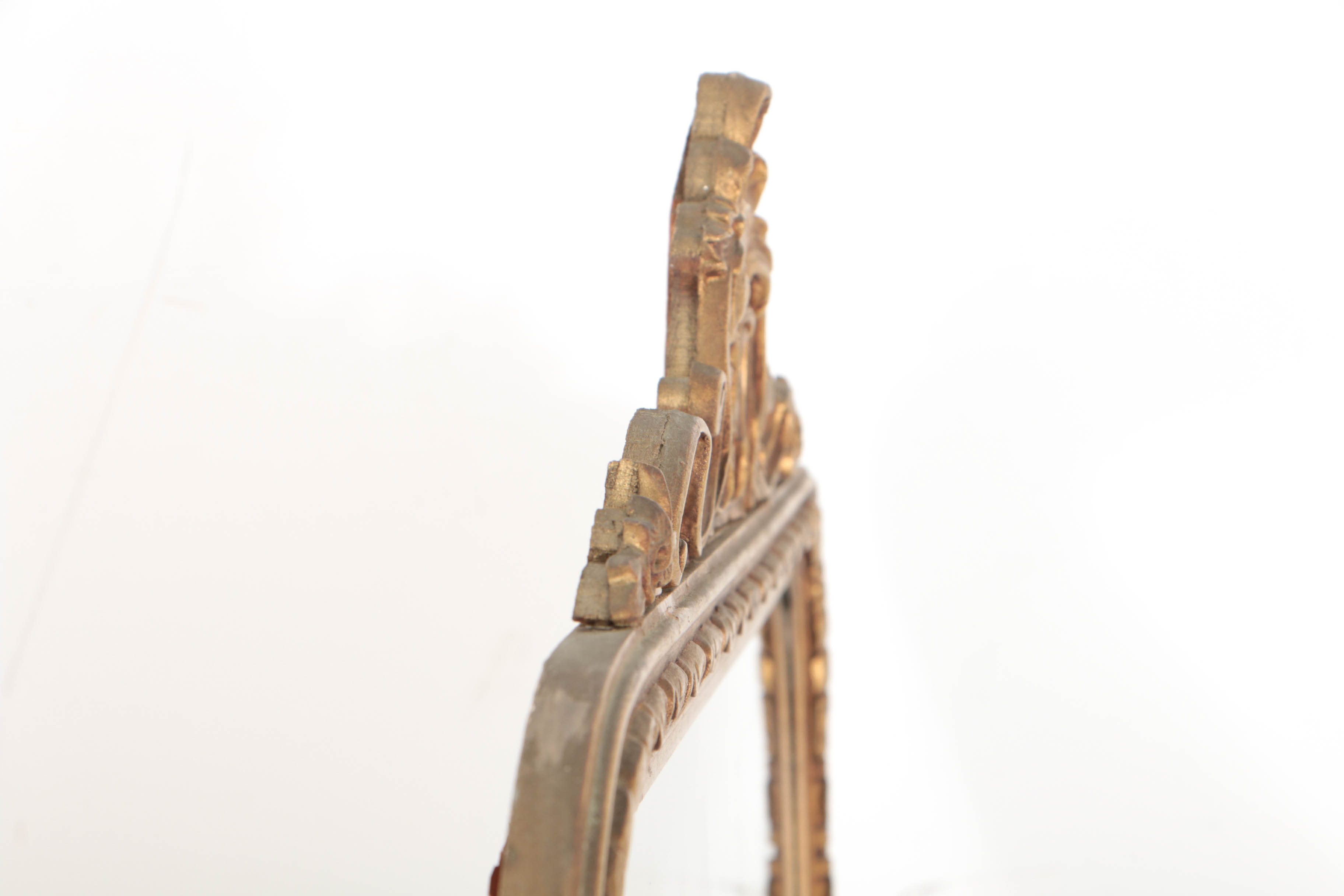 Rococo Style Giltwood Mirror by Borin Art Products of Chicago, 20th Century