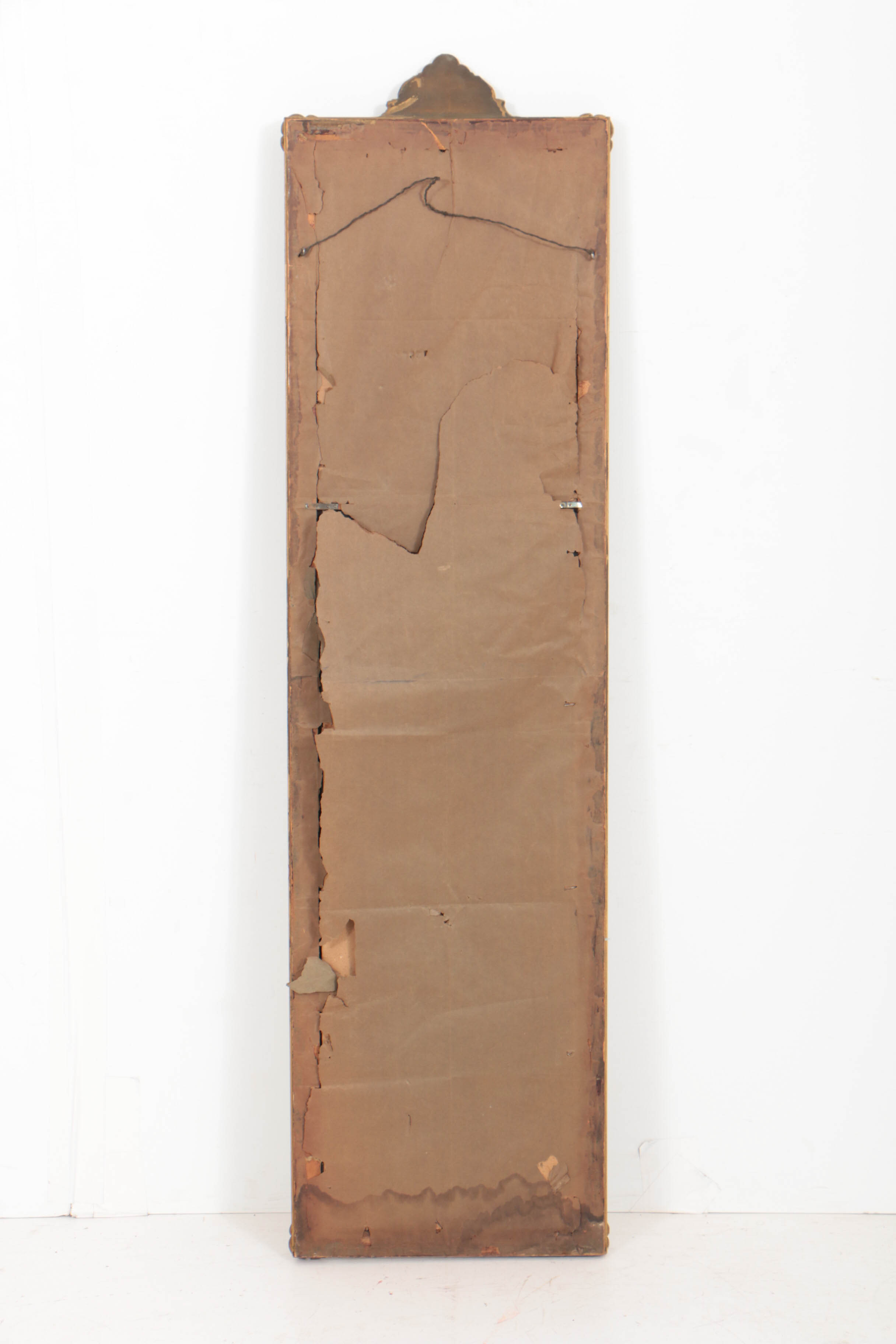 Victorian Gilt Composition Trumeau Mirror, Late 19th Century