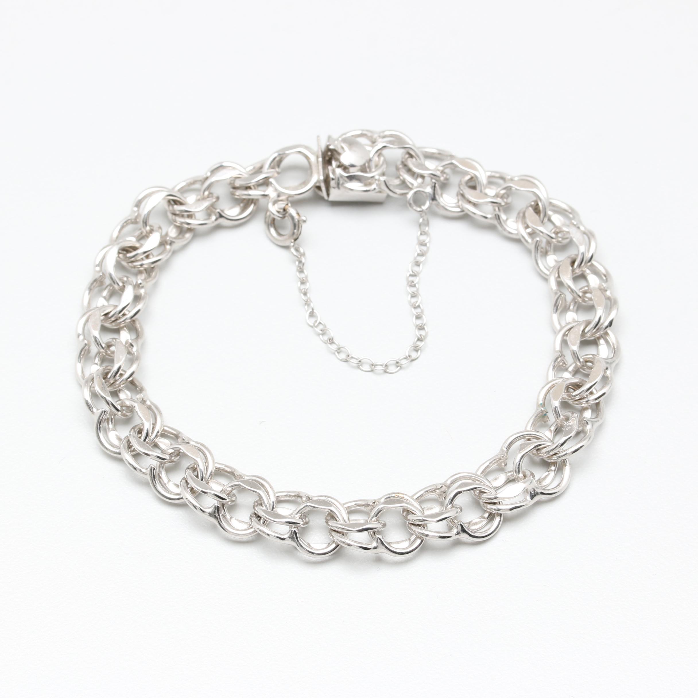 Elco Sterling Silver Link Bracelet