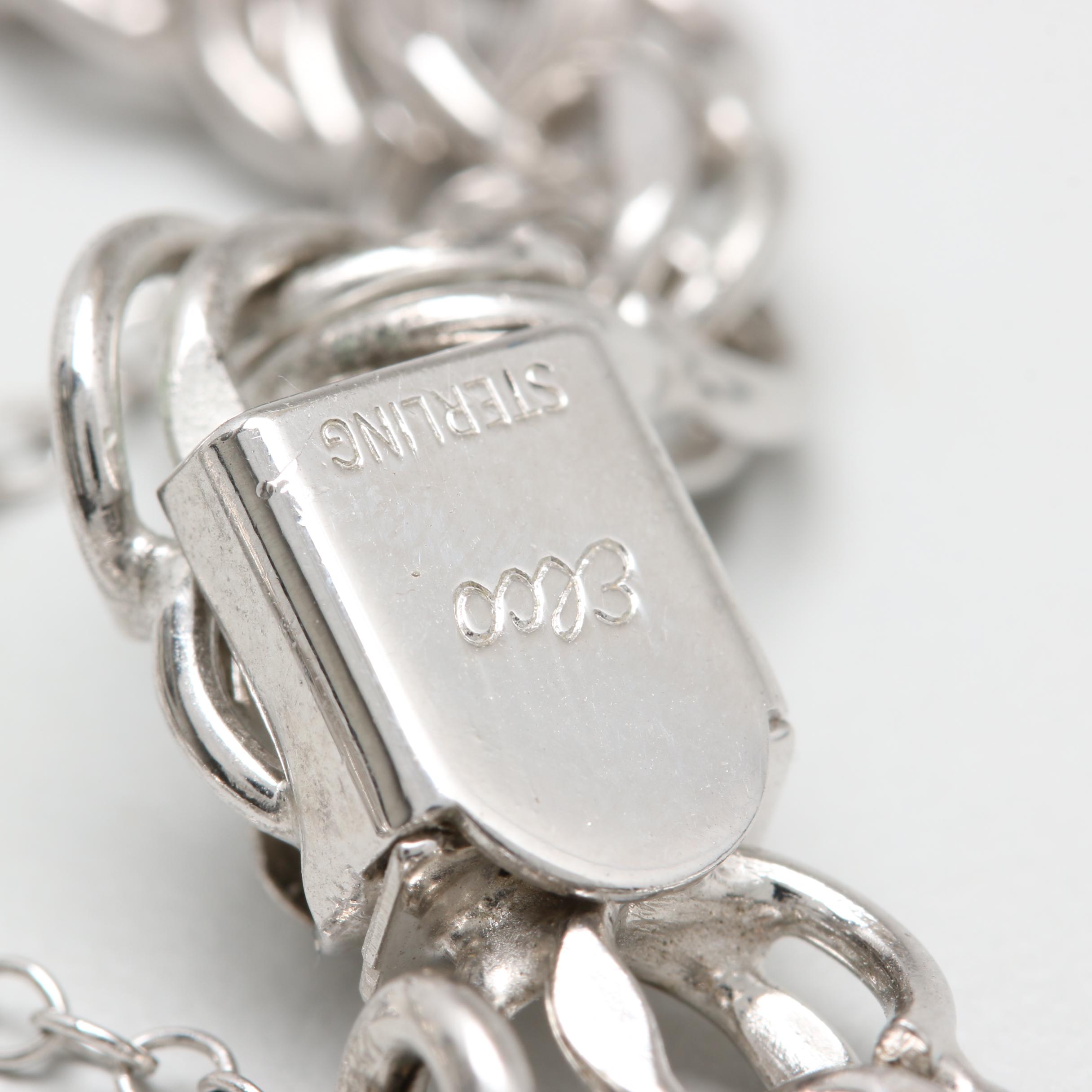 Elco Sterling Silver Link Bracelet