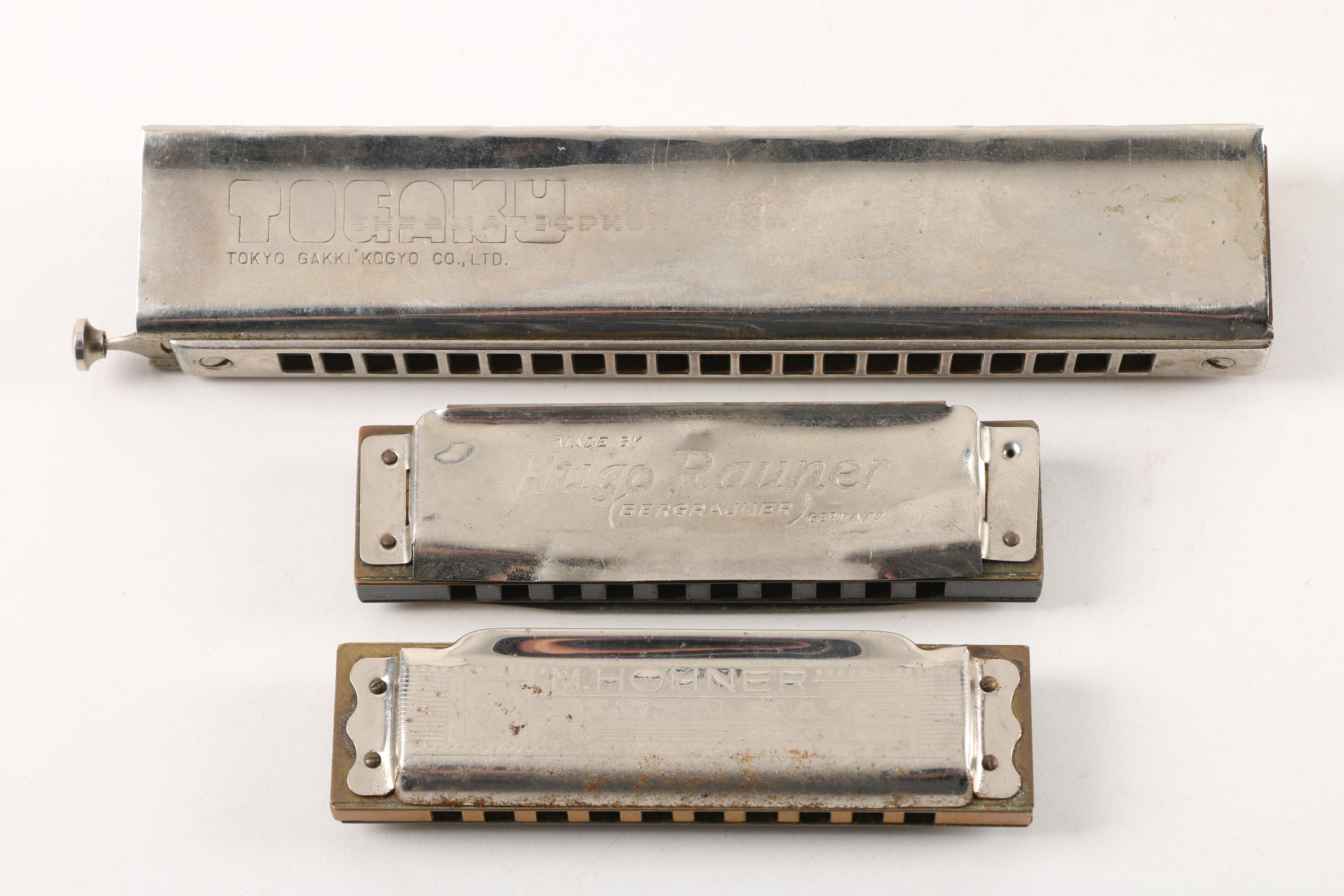 Togaku, Hugo Rauner, and Hohner Harmonicas